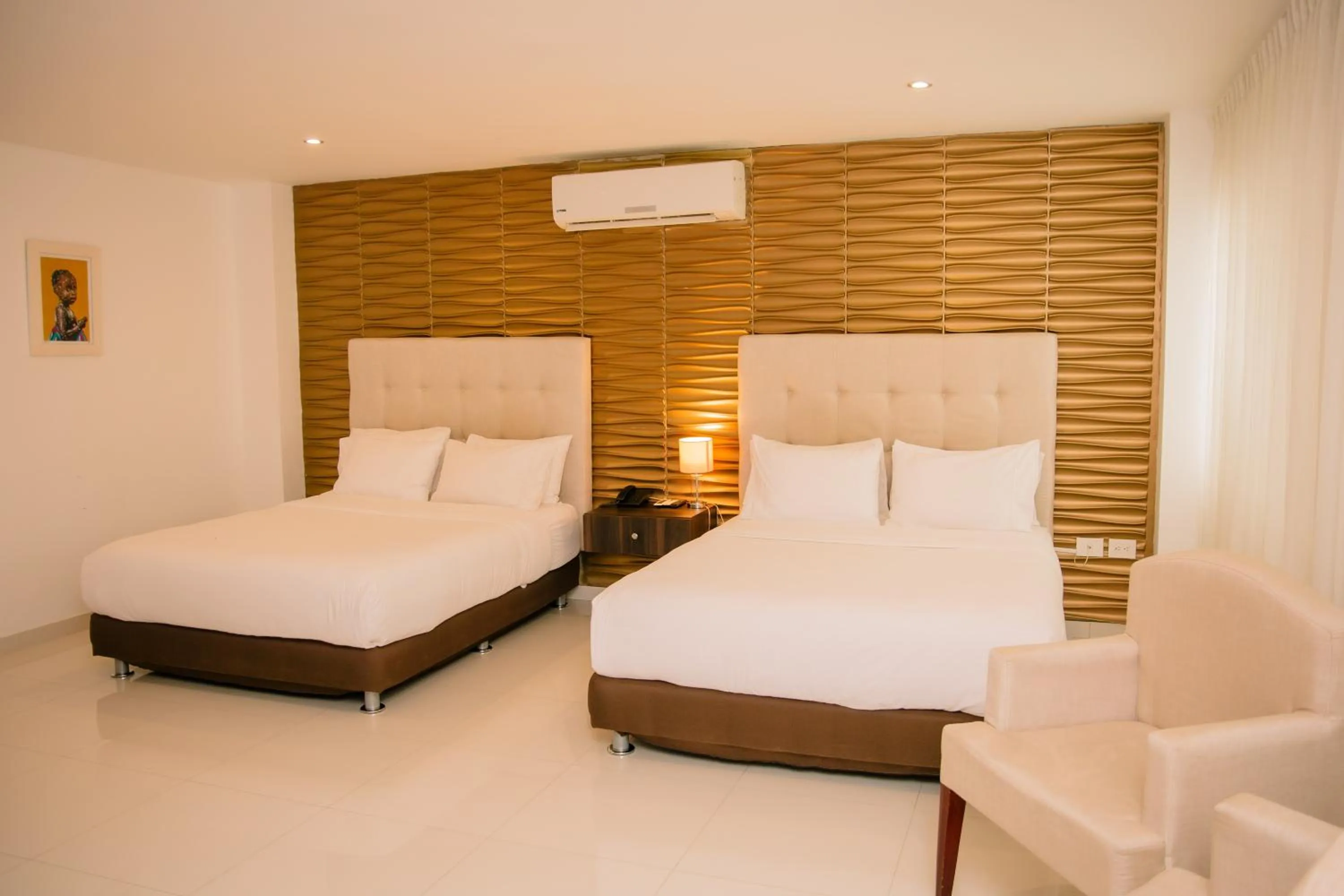 Bed in Hotel Parque Del Sol