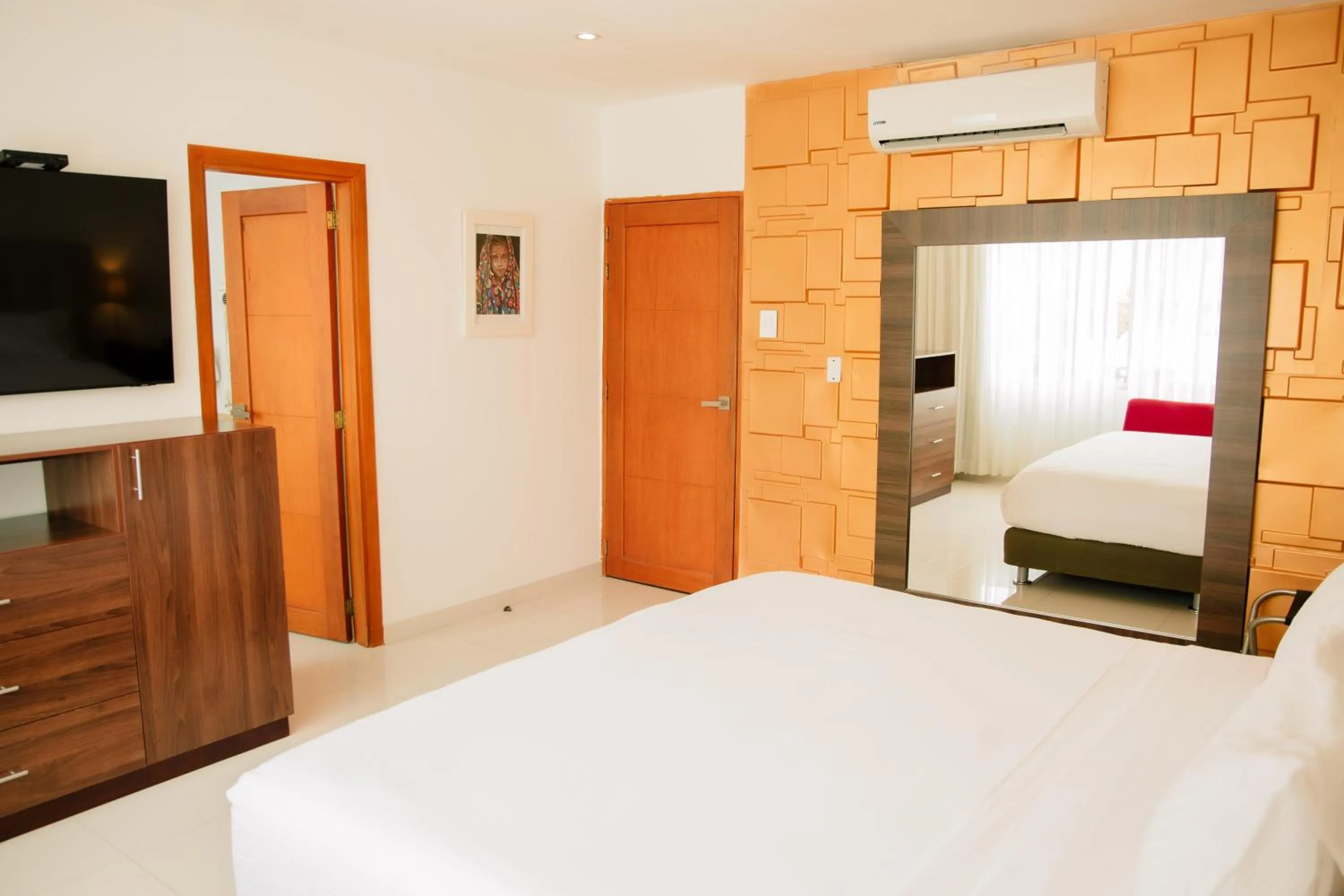 Bed in Hotel Parque Del Sol