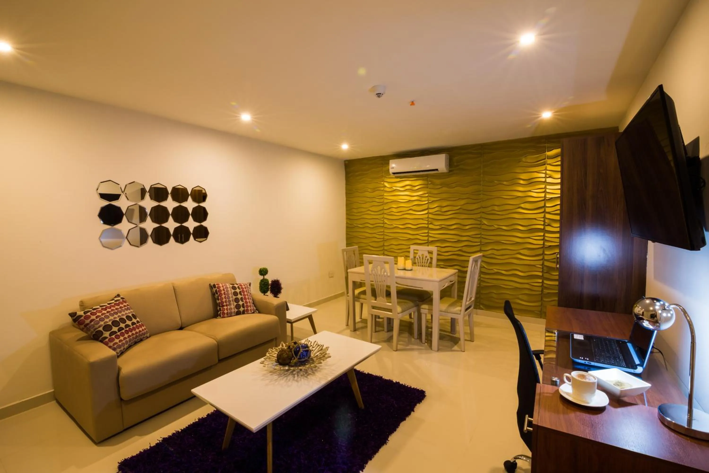 Living room in Hotel Parque Del Sol