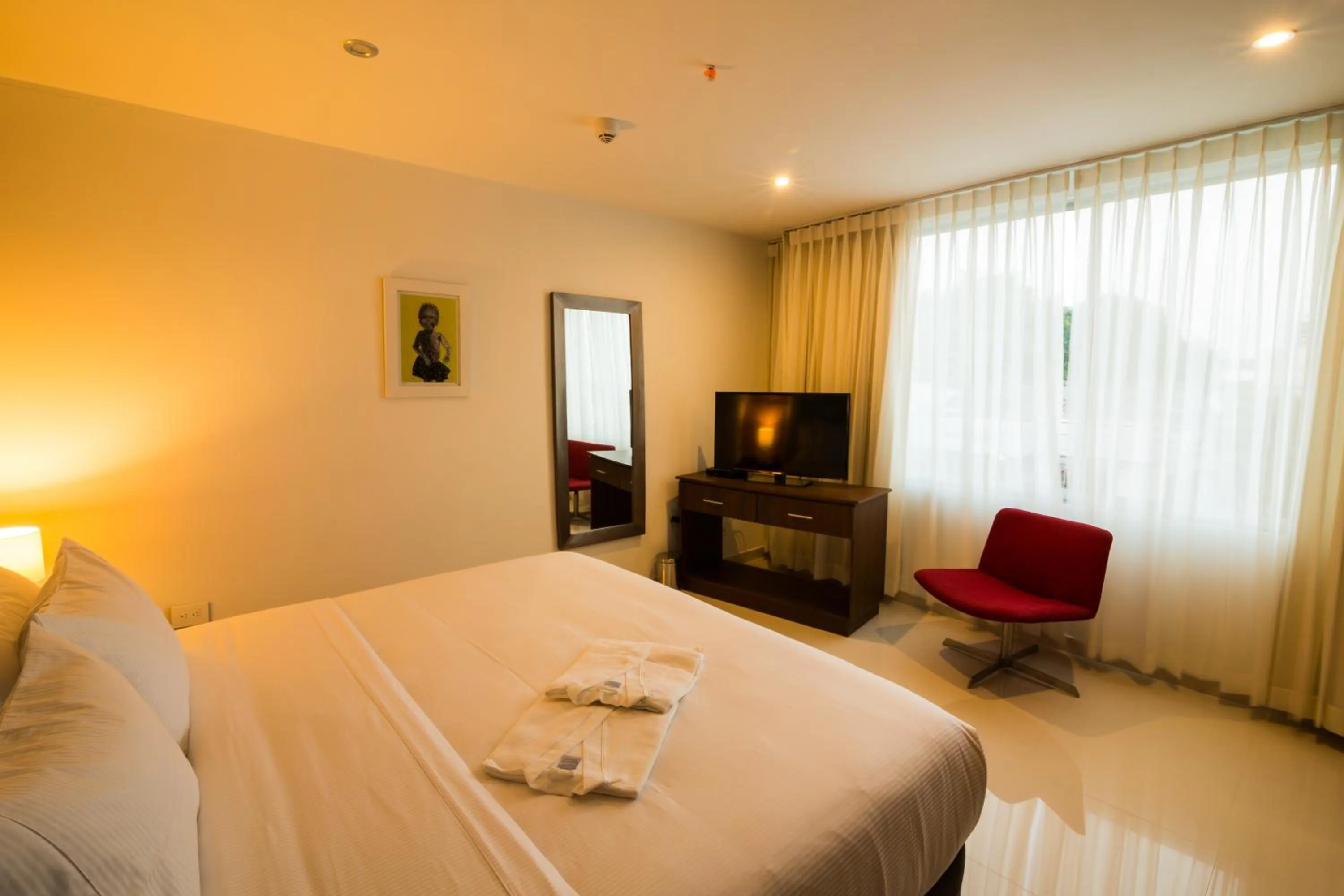 Bedroom, Bed in Hotel Parque Del Sol