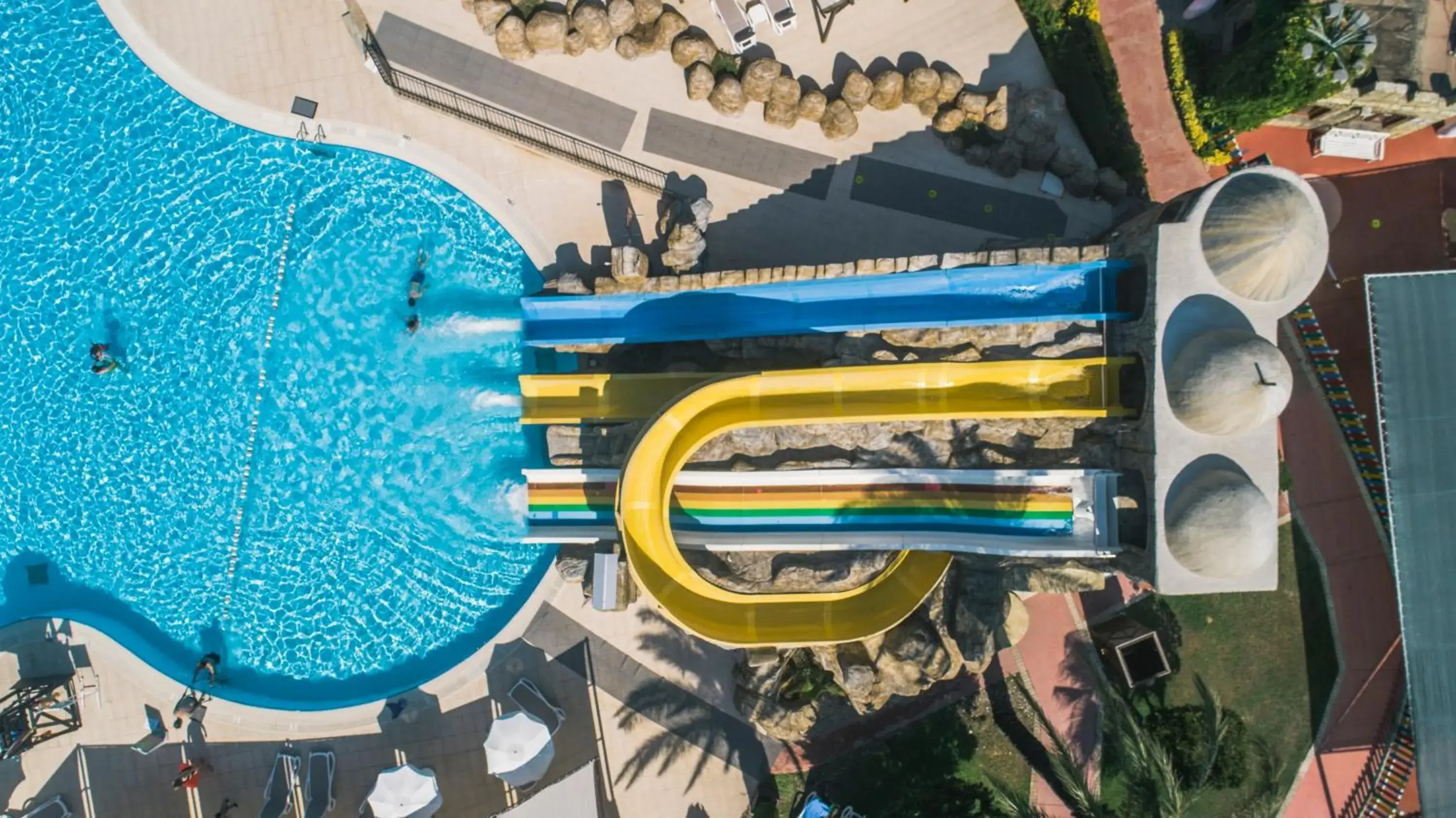 Aqua park, Water Park in Club Hotel Felicia Village