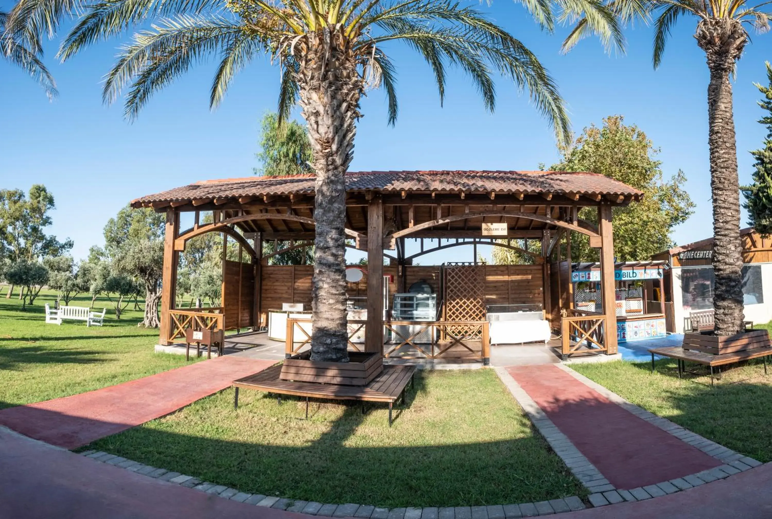 Patio in Club Hotel Felicia Village