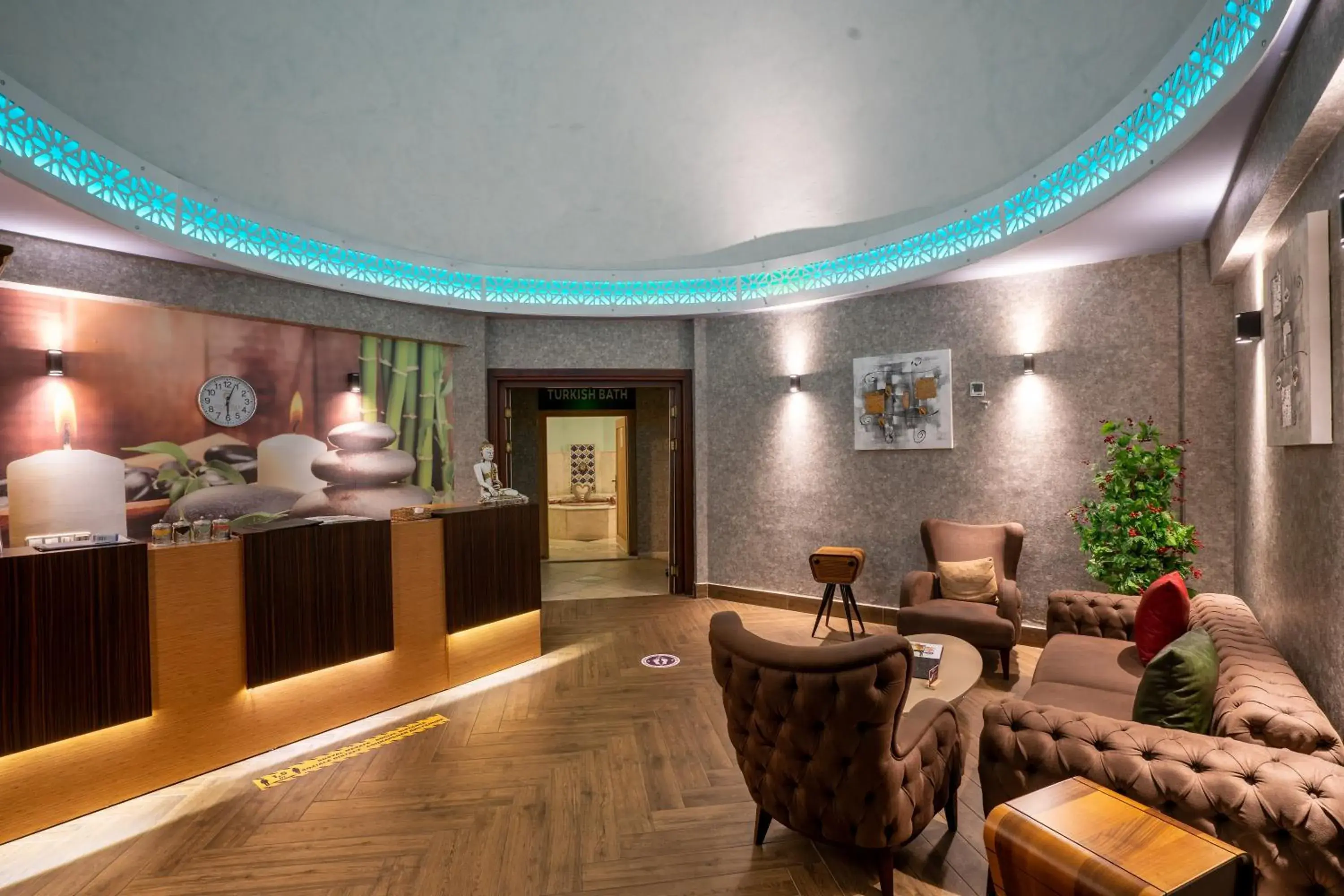 Sauna, Lobby/Reception in Club Hotel Felicia Village