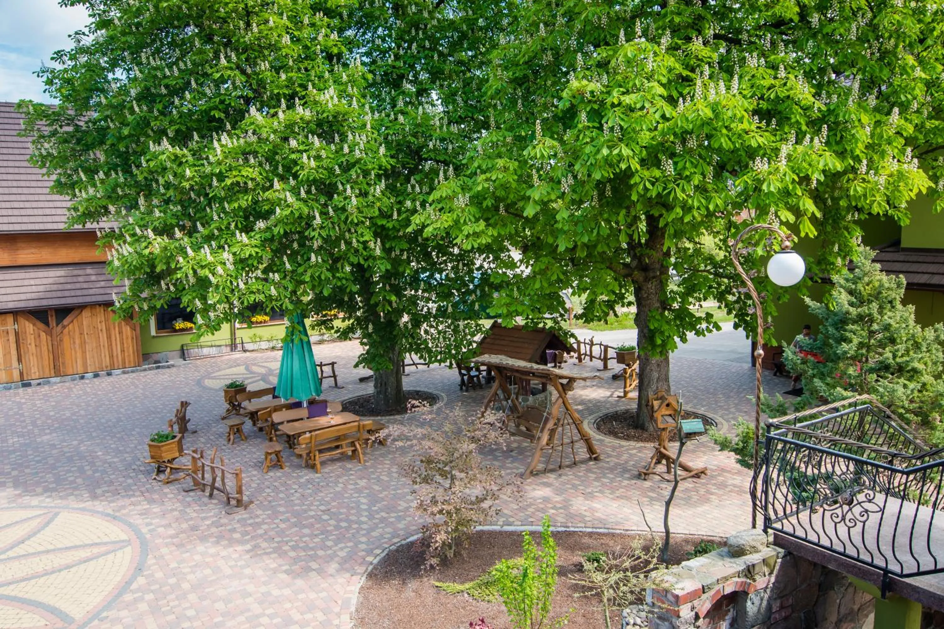 Garden in Osada Koszałkowo Wieżyca