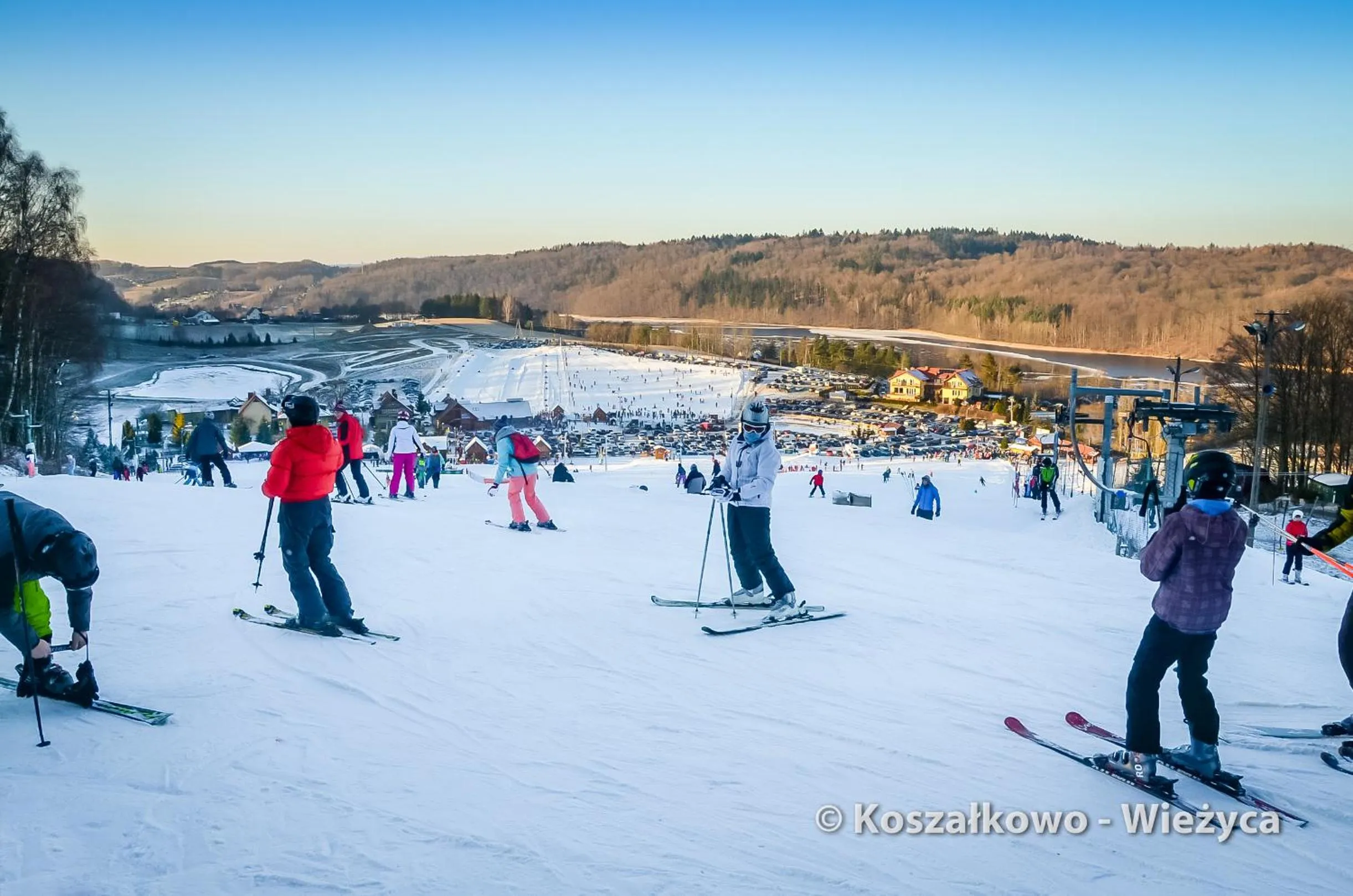 Winter in Osada Koszałkowo Wieżyca
