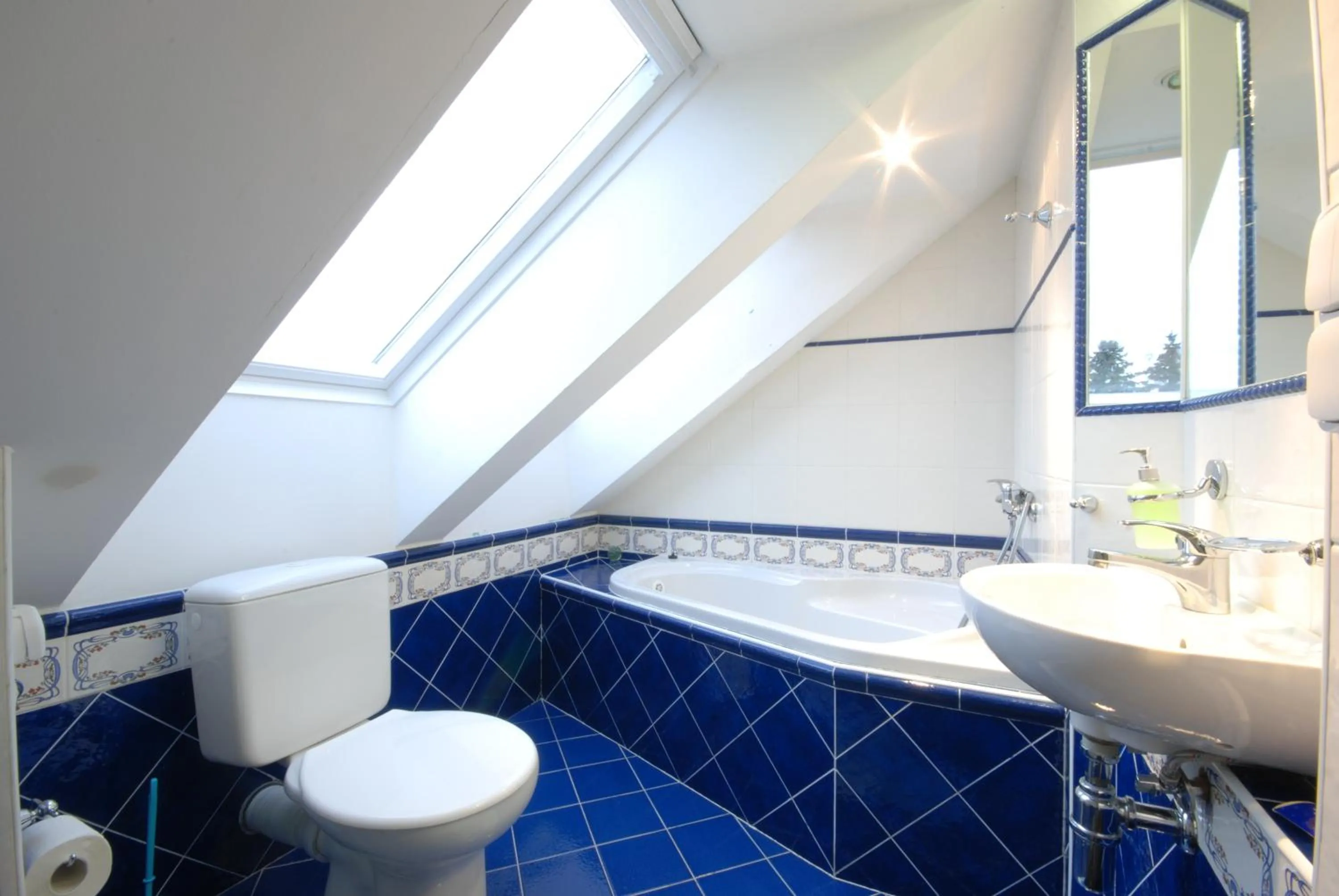 Toilet in A. V. Pension Praha