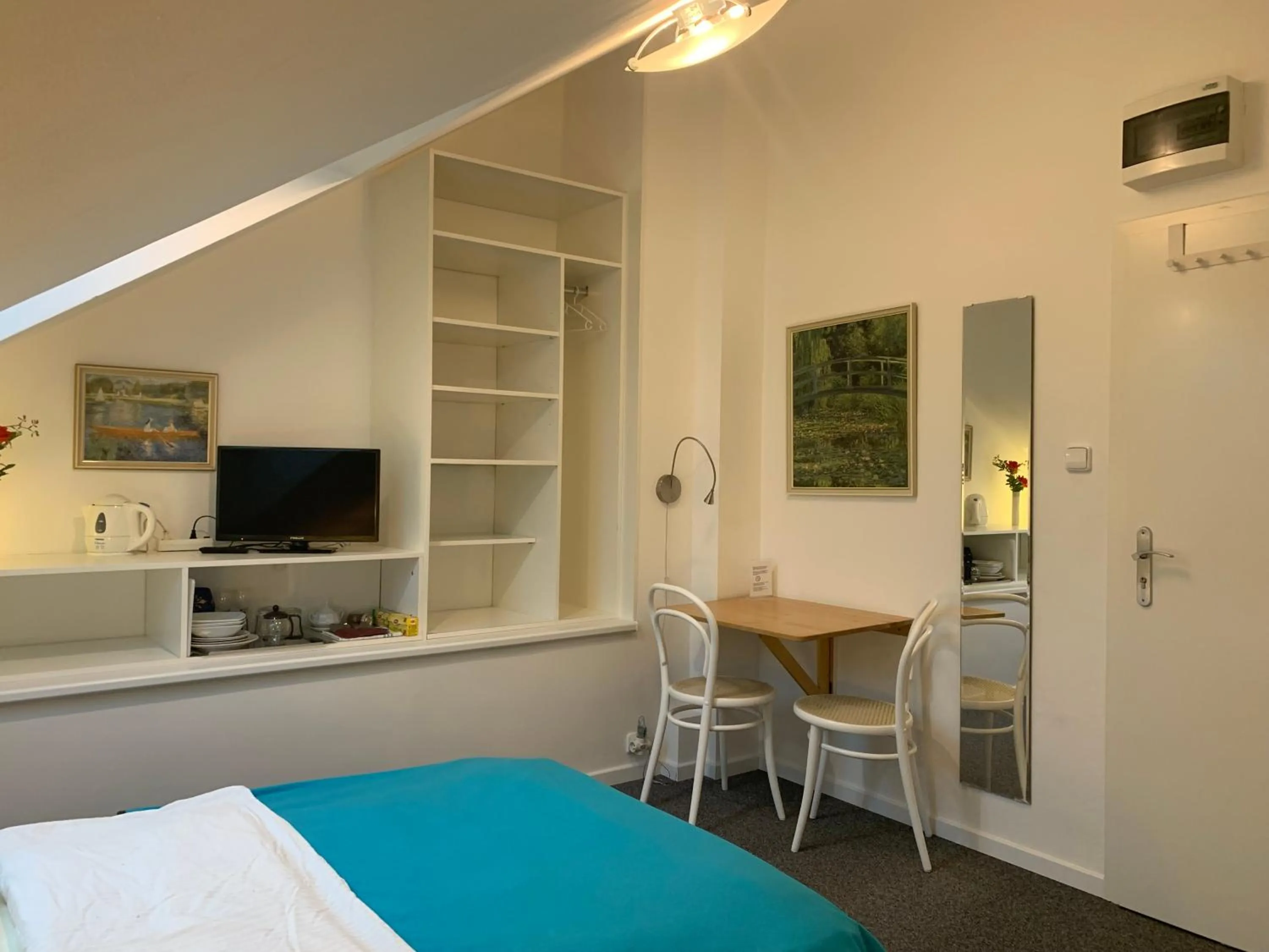 Photo of the whole room, Bed in A. V. Pension Praha