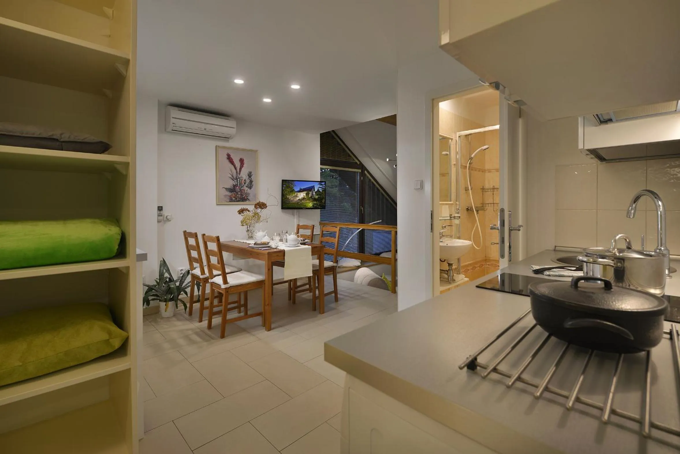 kitchen in A. V. Pension Praha