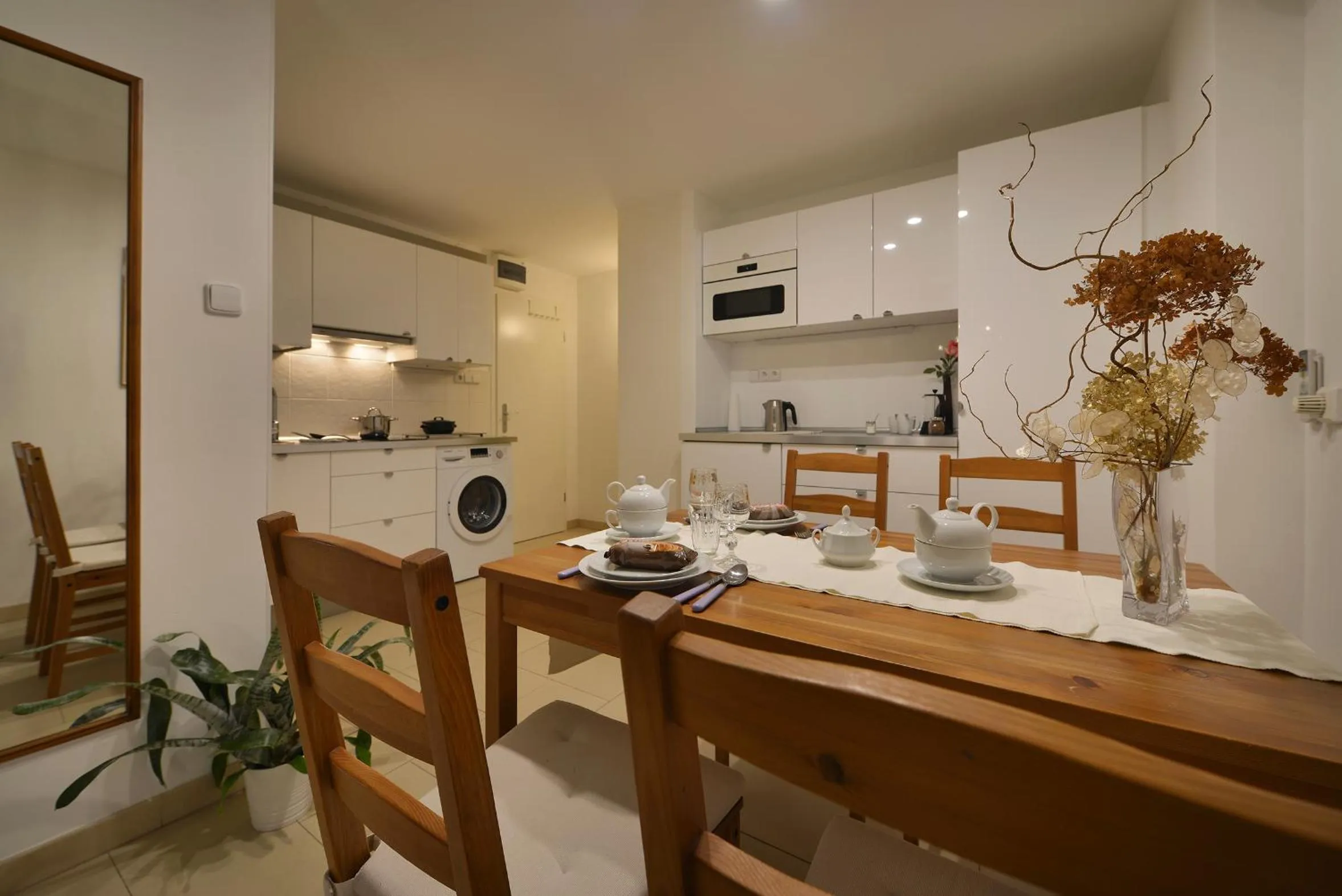 kitchen in A. V. Pension Praha