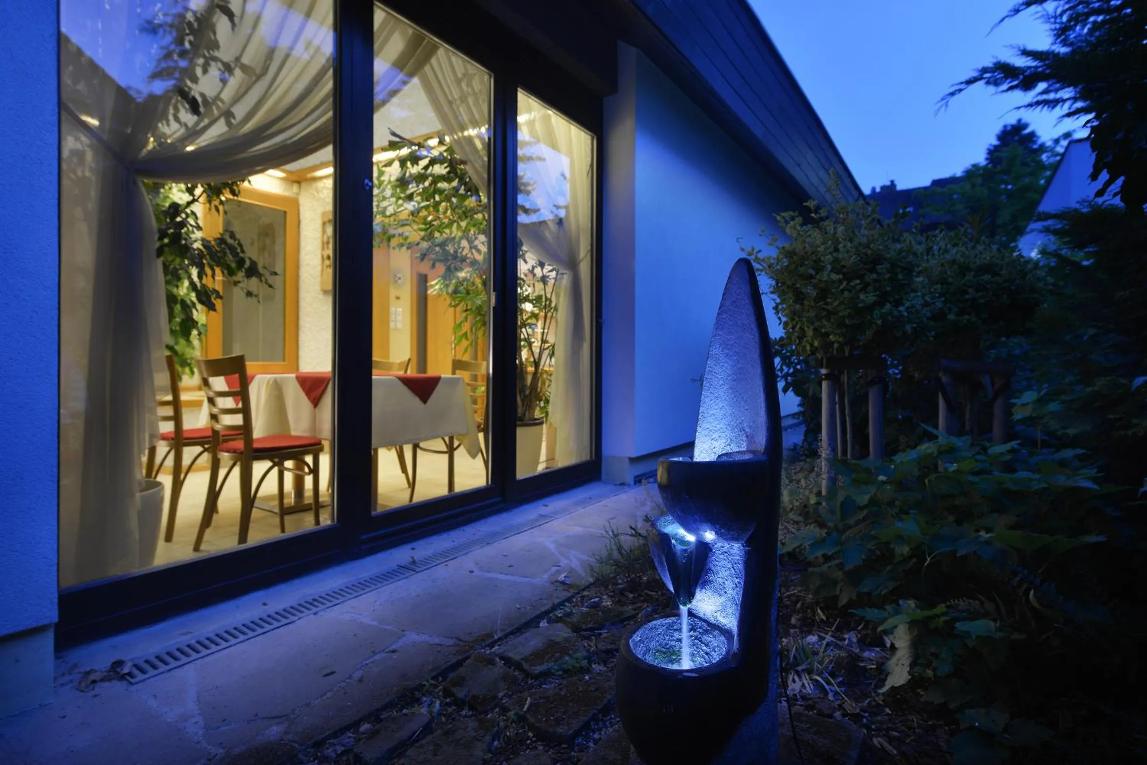 Garden in A. V. Pension Praha