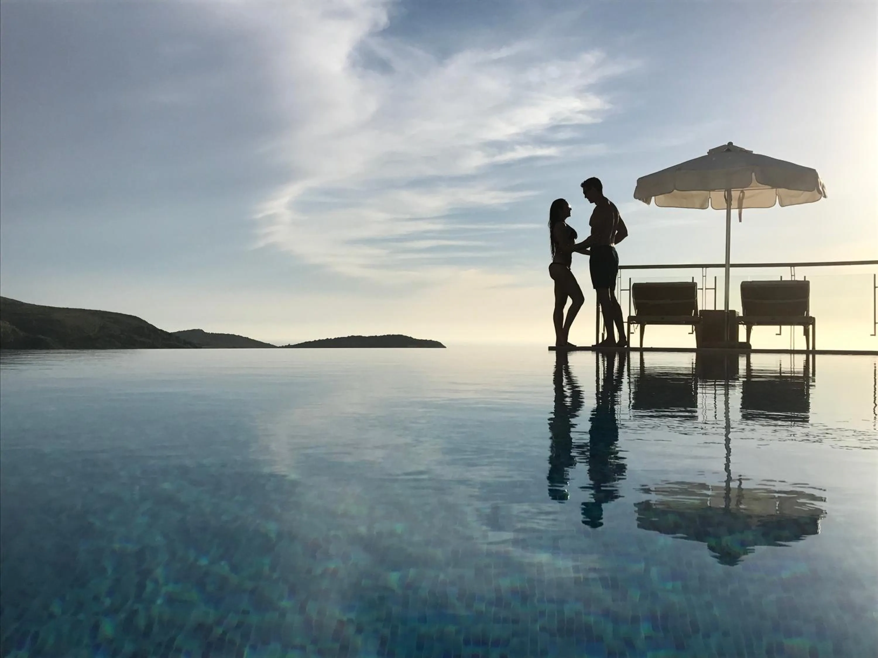 Pool view in Petani Bay Hotel - Adults Only