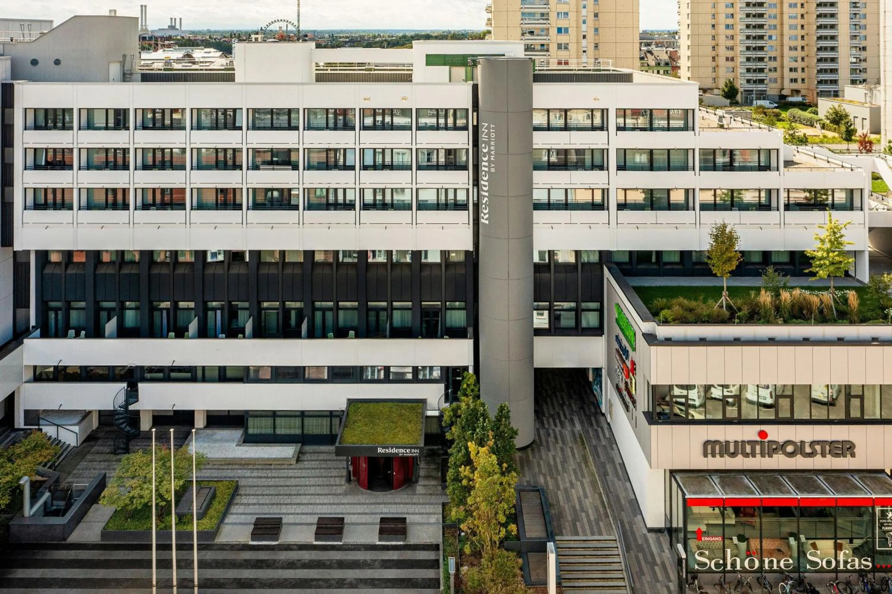 View (from property/room) in Residence Inn by Marriott Munich Central