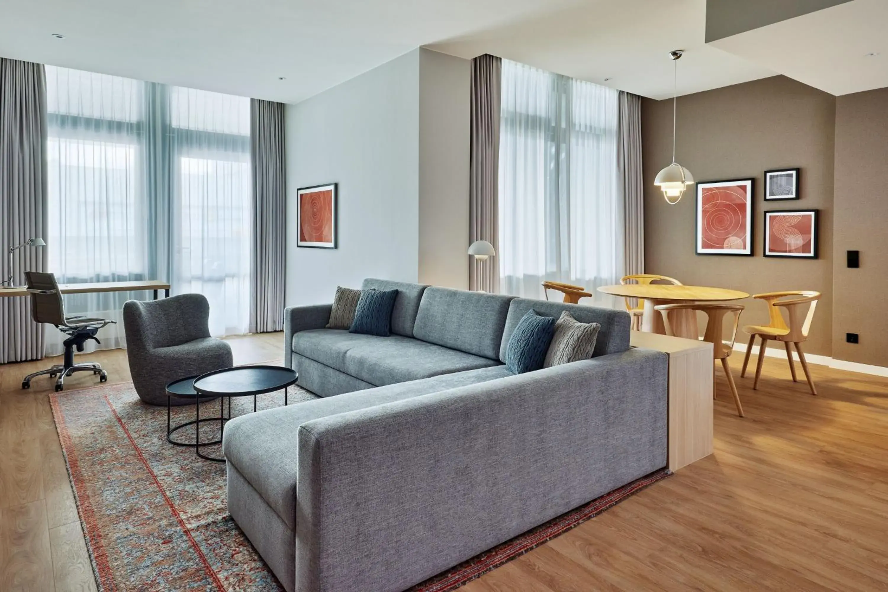 Living room, Seating Area in Residence Inn by Marriott Munich Central