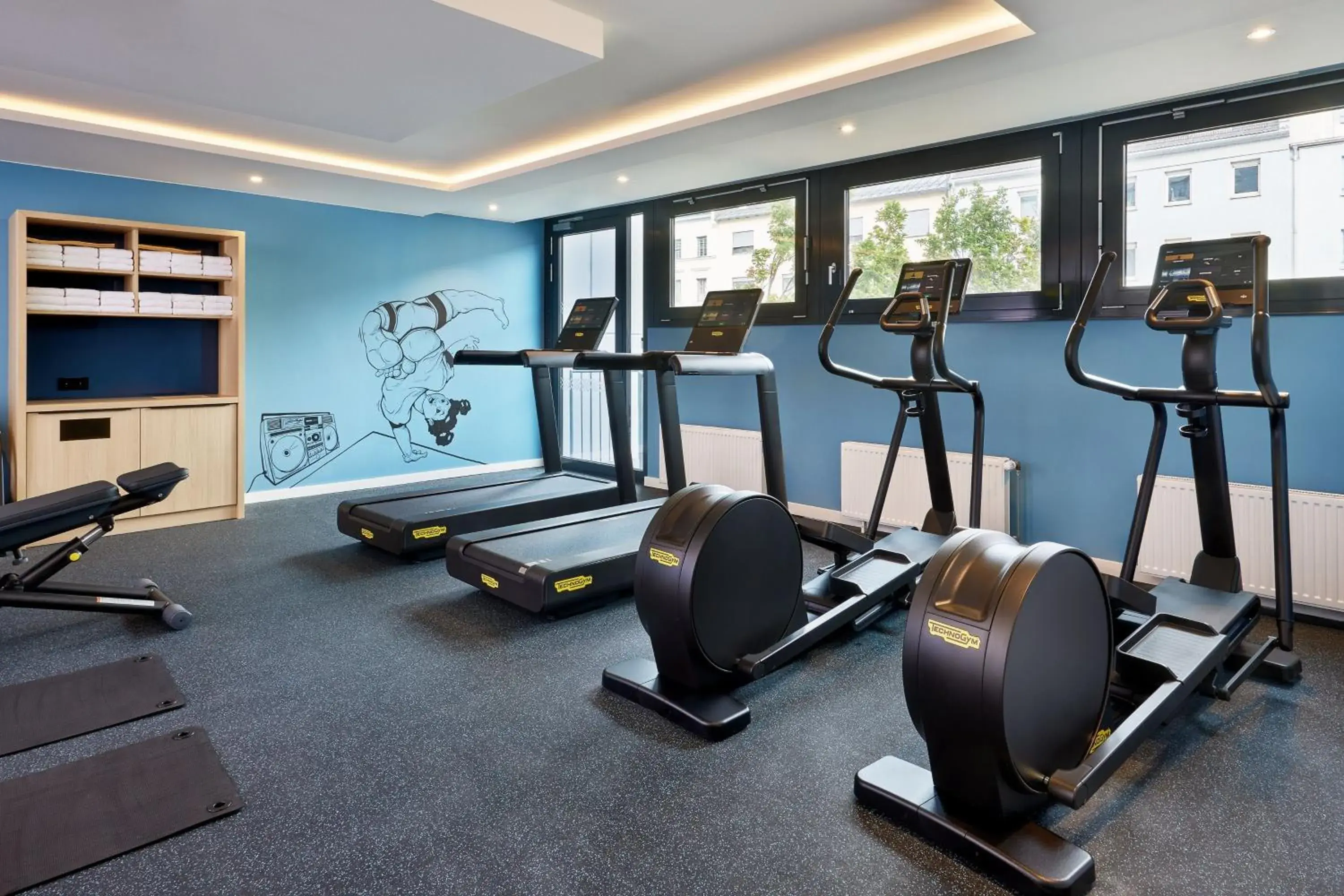 Fitness centre/facilities, Fitness Center/Facilities in Residence Inn by Marriott Munich Central