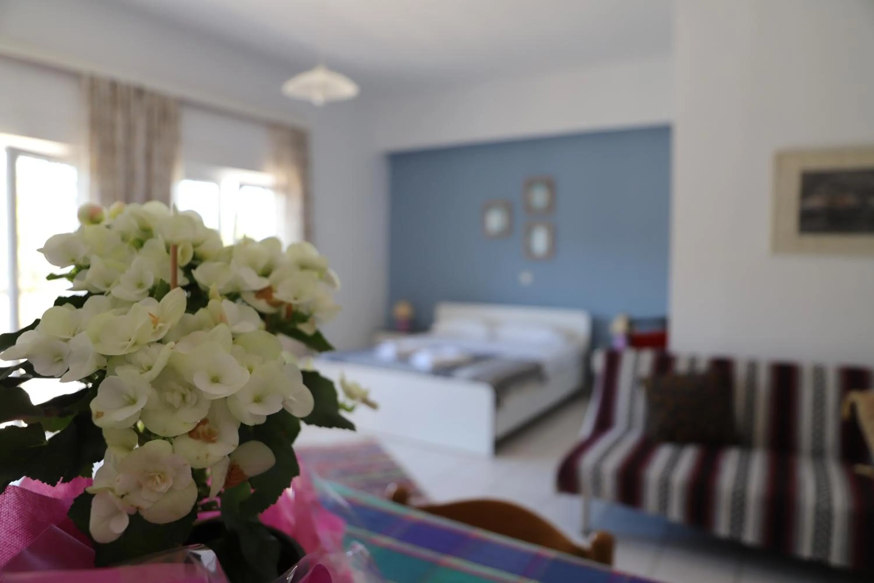 Bed in Aris Apartments