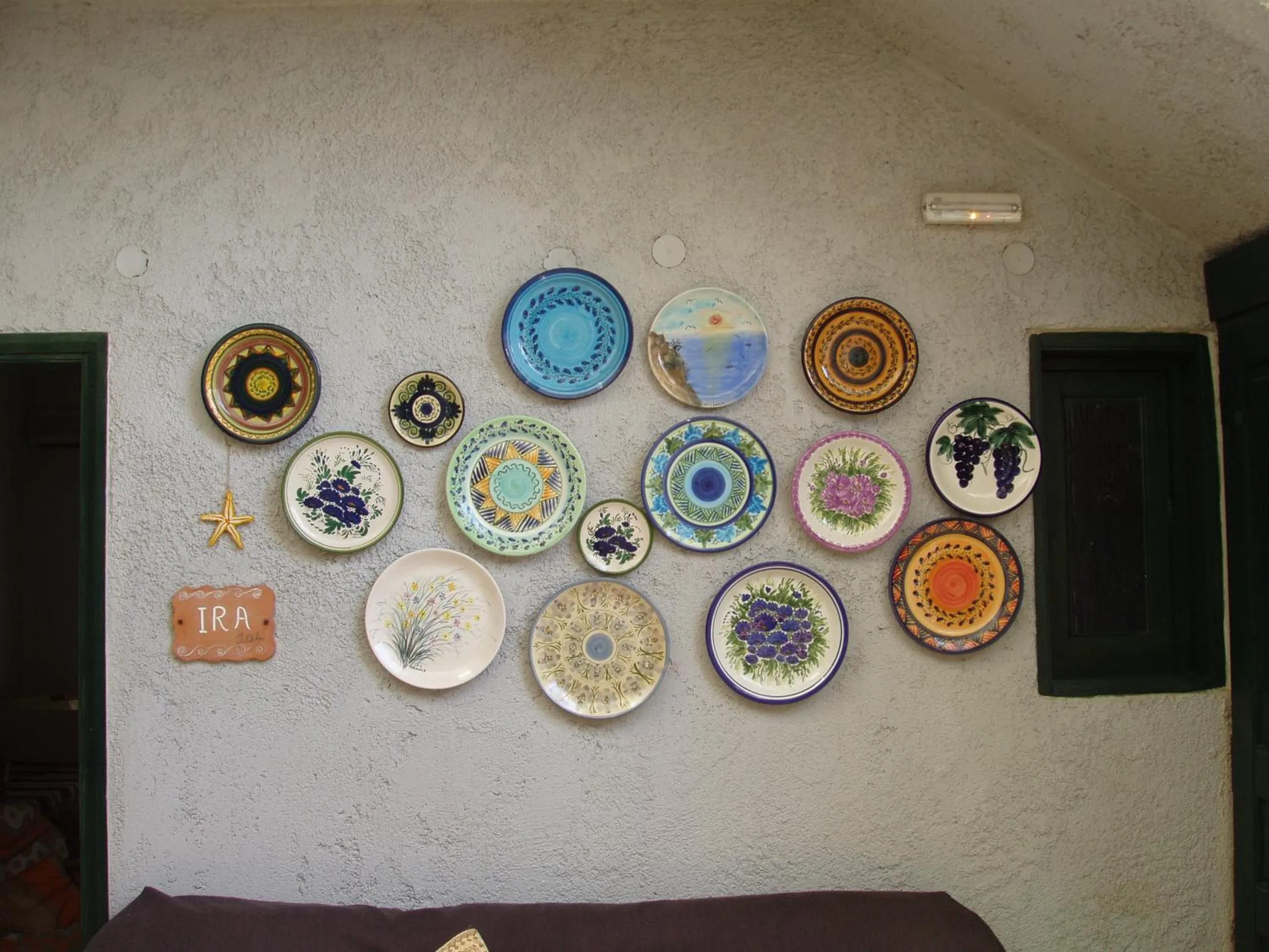 Decorative detail in Aris Apartments
