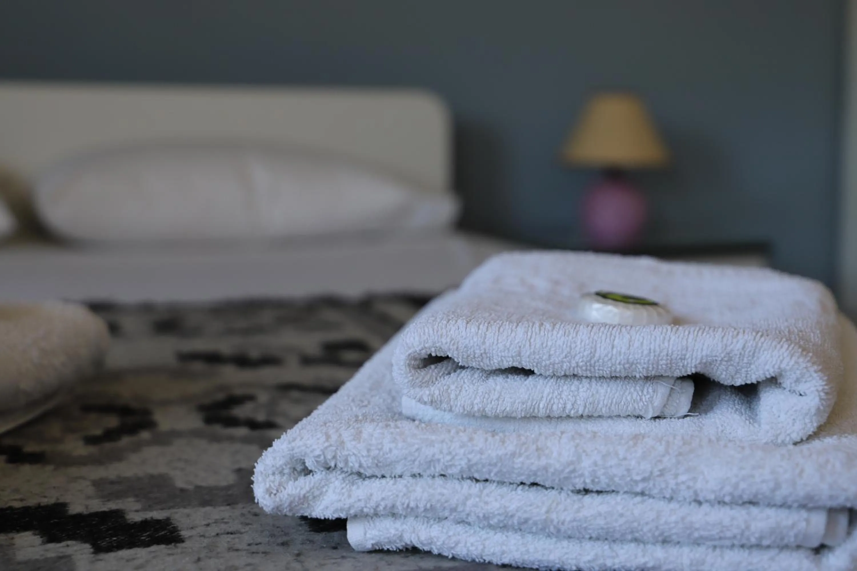 Bed in Aris Apartments