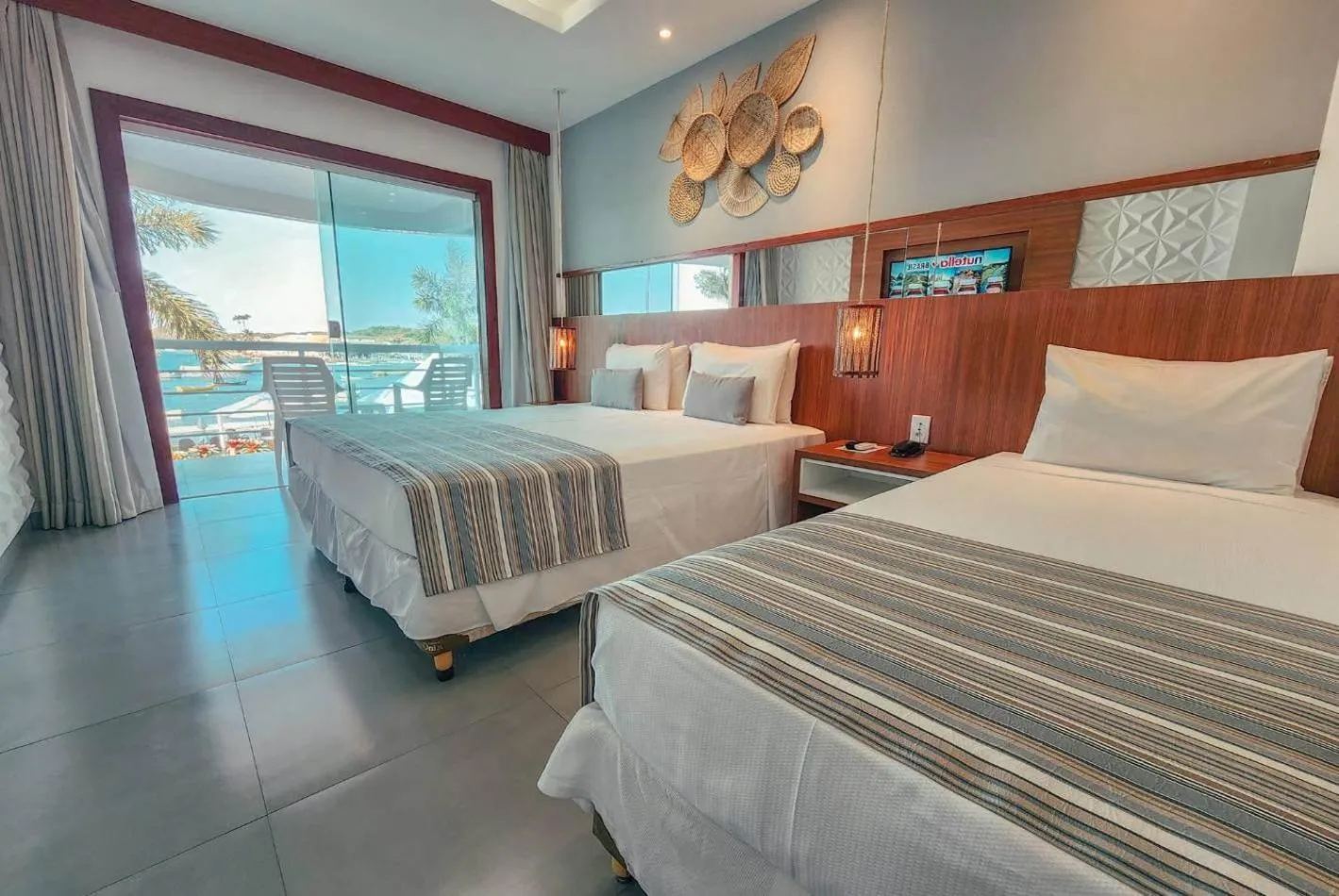 Bed in Hotel Paradiso del Sol