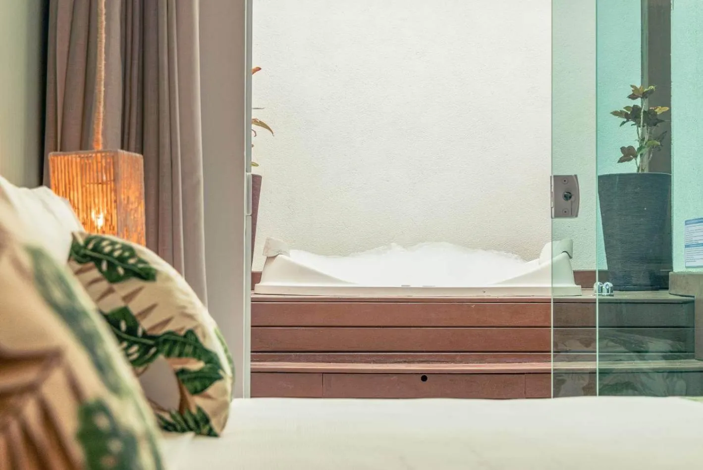 Bed in Hotel Paradiso del Sol