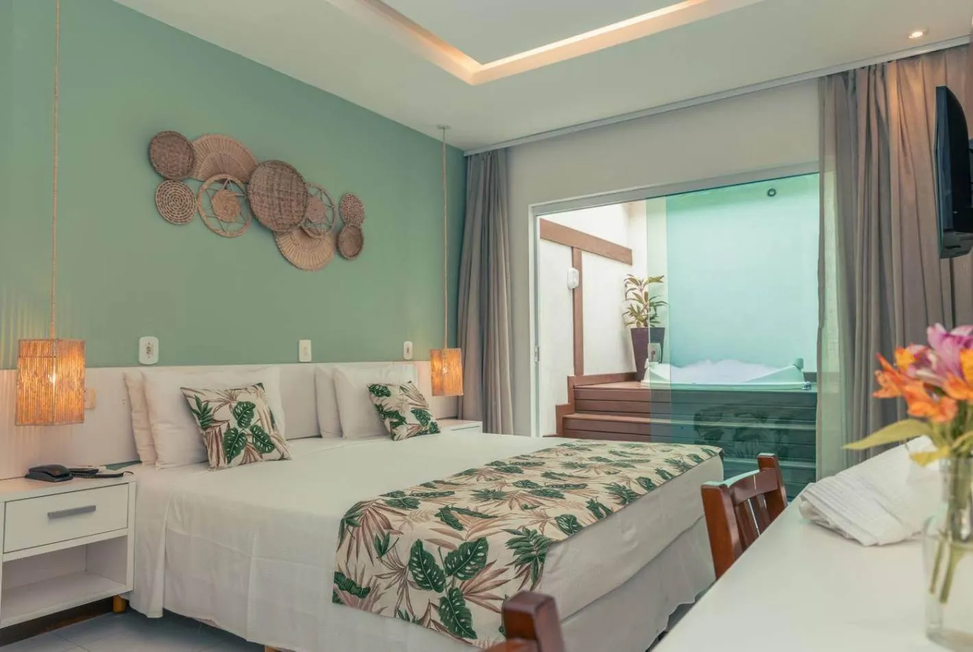 Bed in Hotel Paradiso del Sol