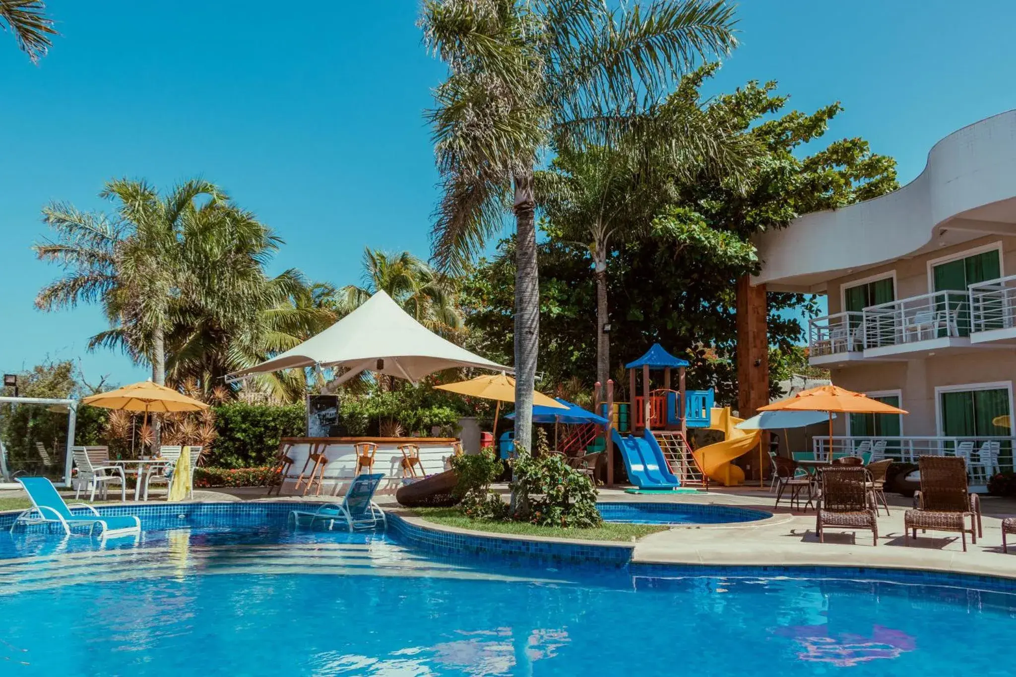 Swimming pool in Hotel Paradiso del Sol Swimming pool in Hotel Paradiso del Sol