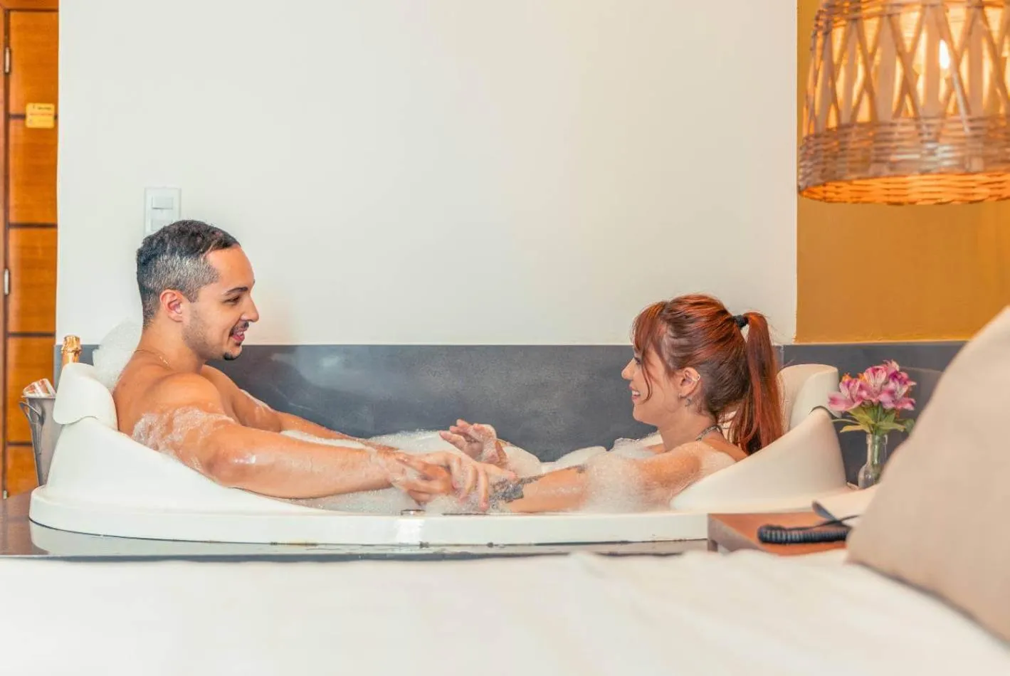 Bed in Hotel Paradiso del Sol