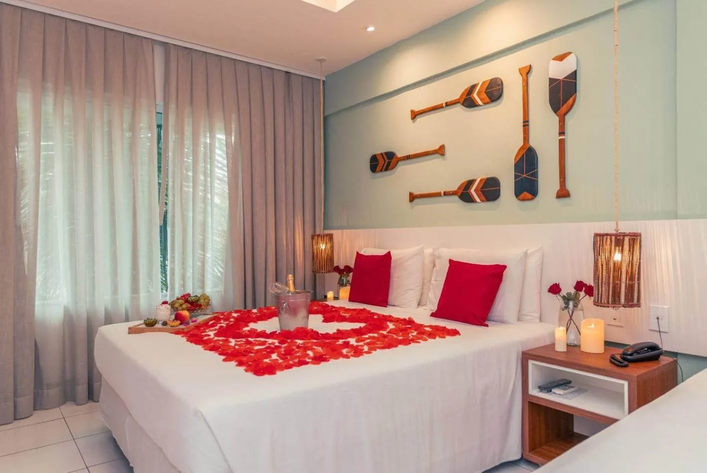 Bed in Hotel Paradiso del Sol