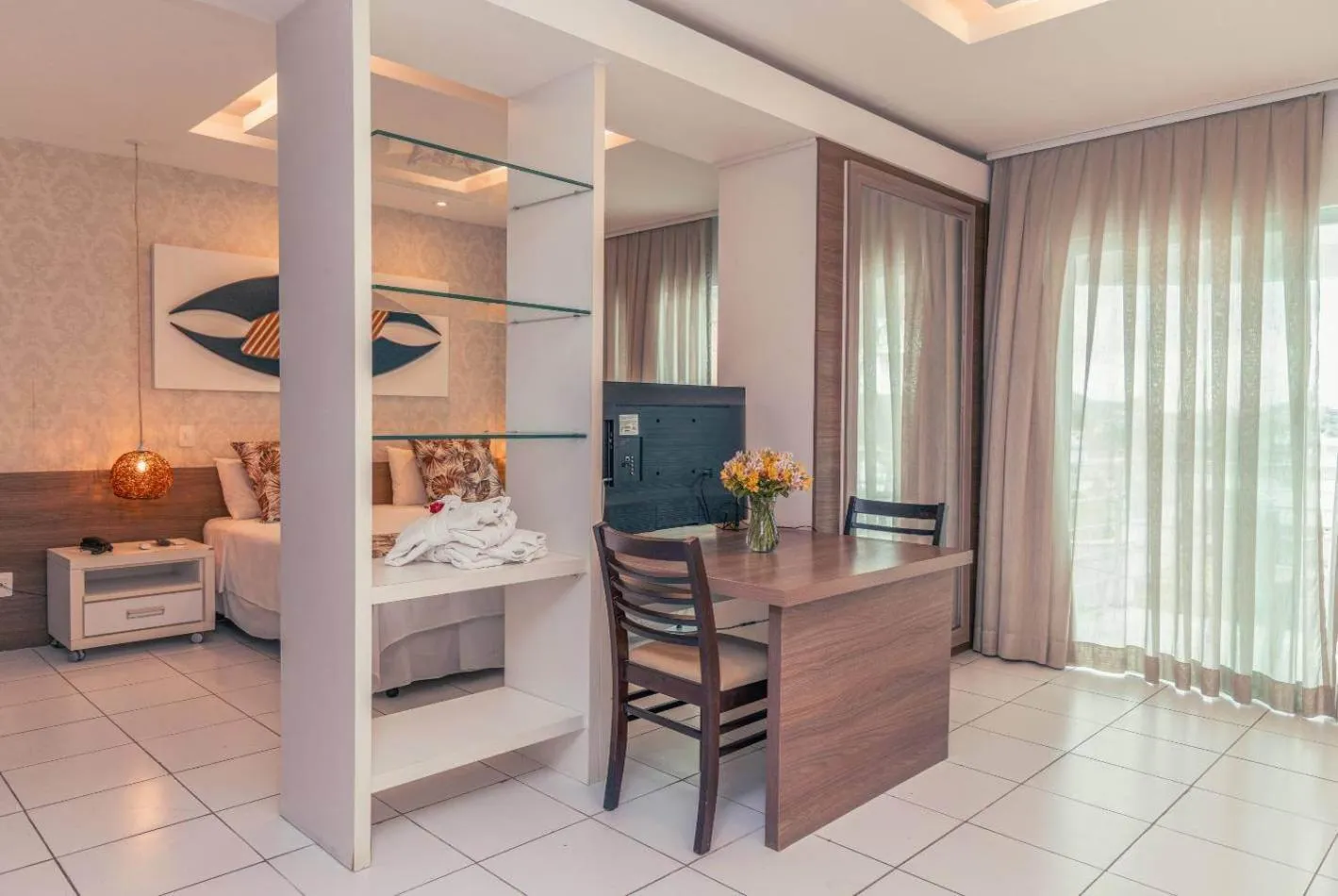 Bed in Hotel Paradiso del Sol