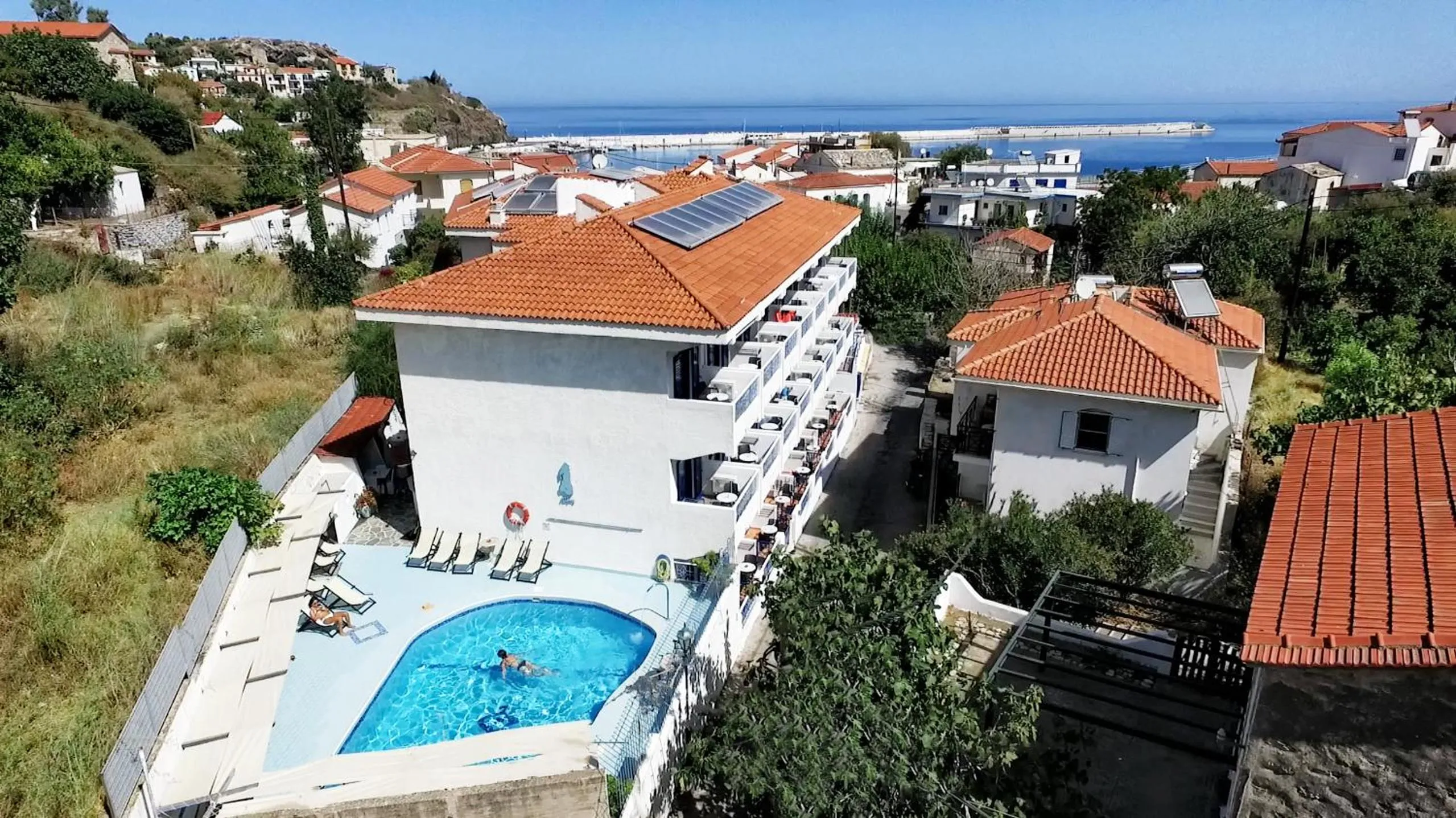 Bird's eye view in Atheras