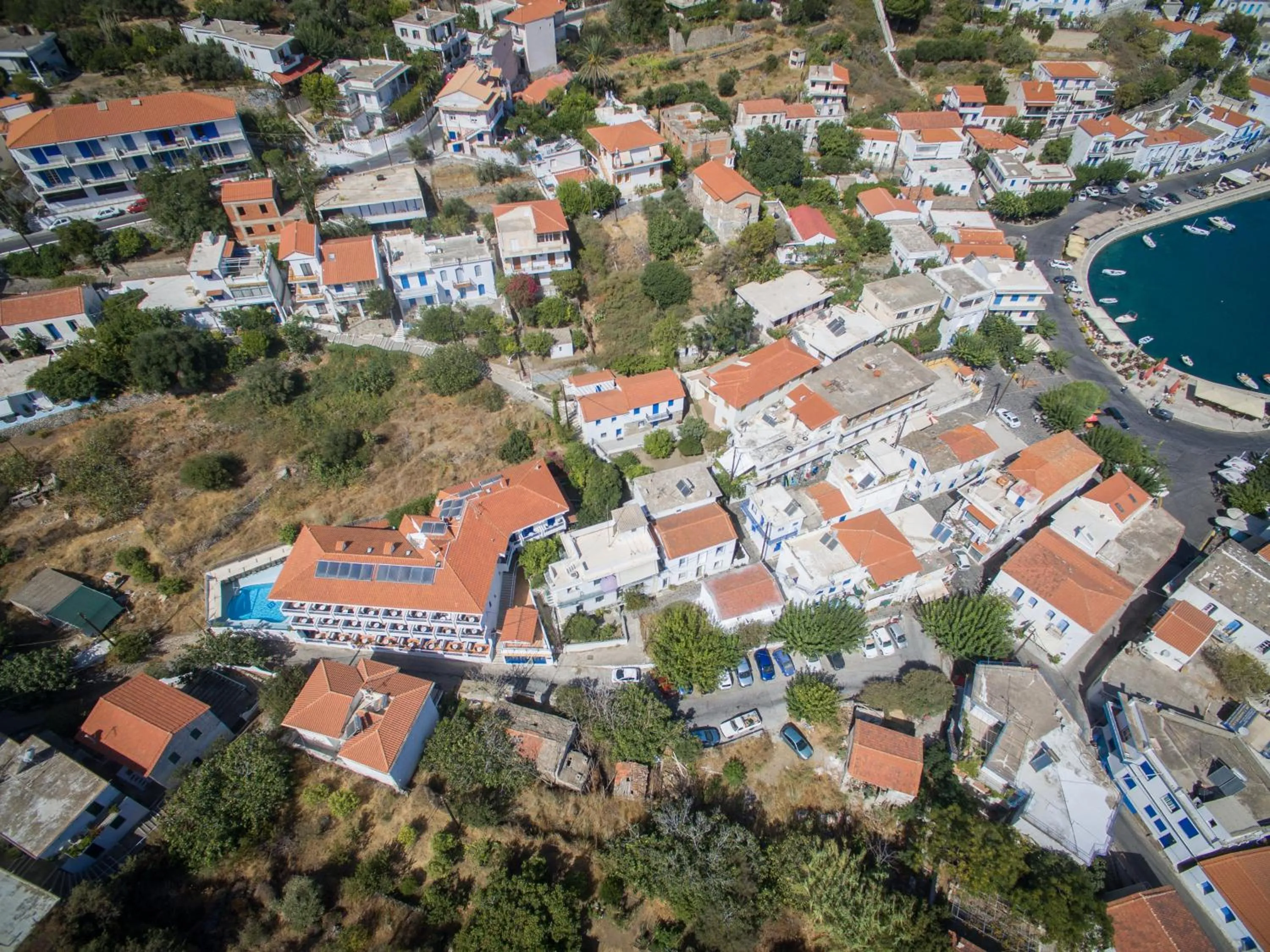 Bird's eye view in Atheras