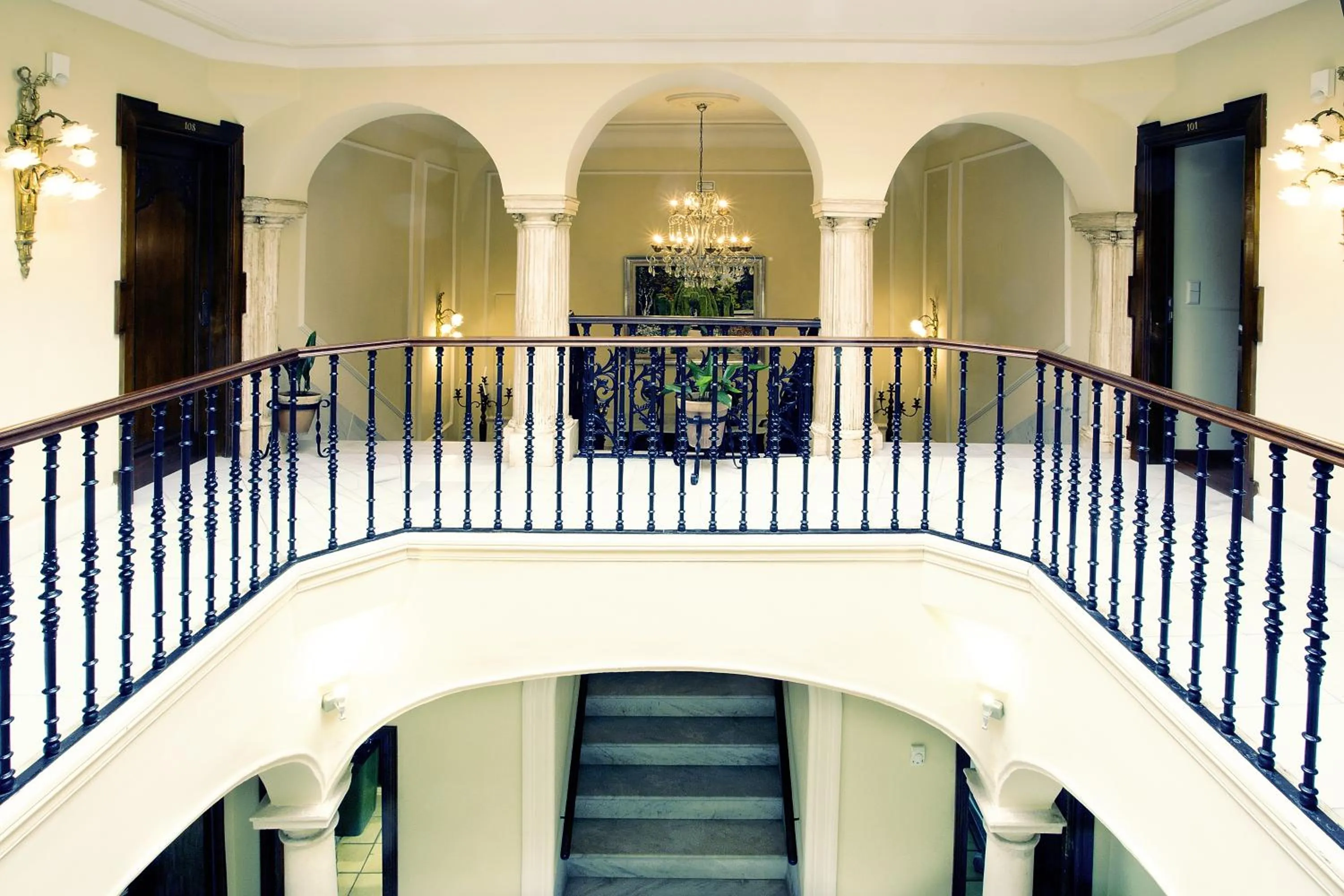 Patio in Hotel Montelirio