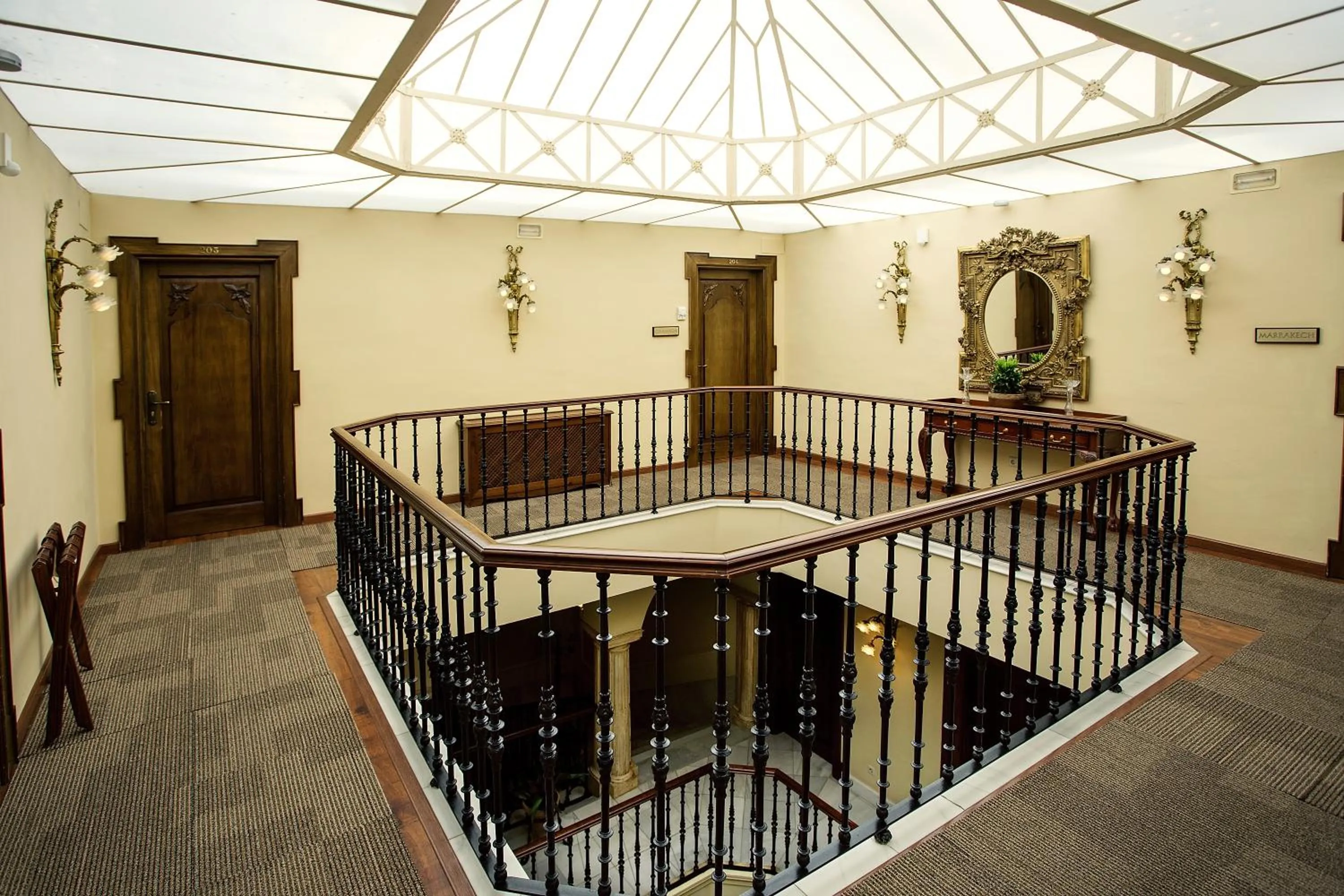 Patio in Hotel Montelirio