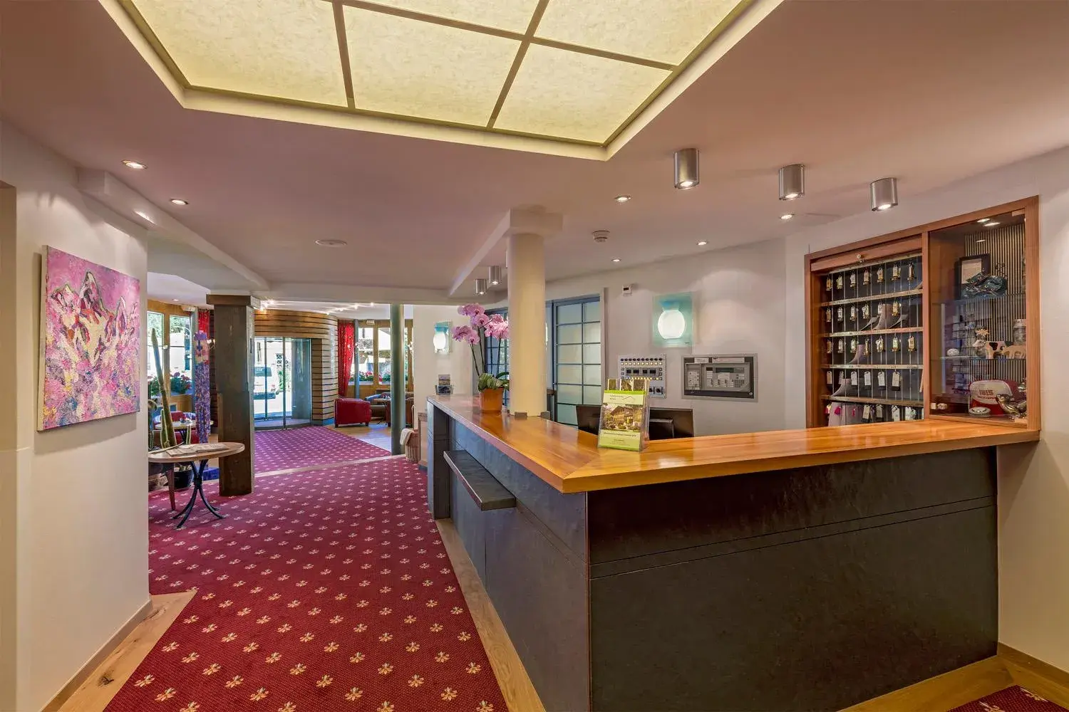 Lobby or reception in Schweizerhaus Swiss Quality Hotel Lobby or reception in Schweizerhaus Swiss Quality Hotel