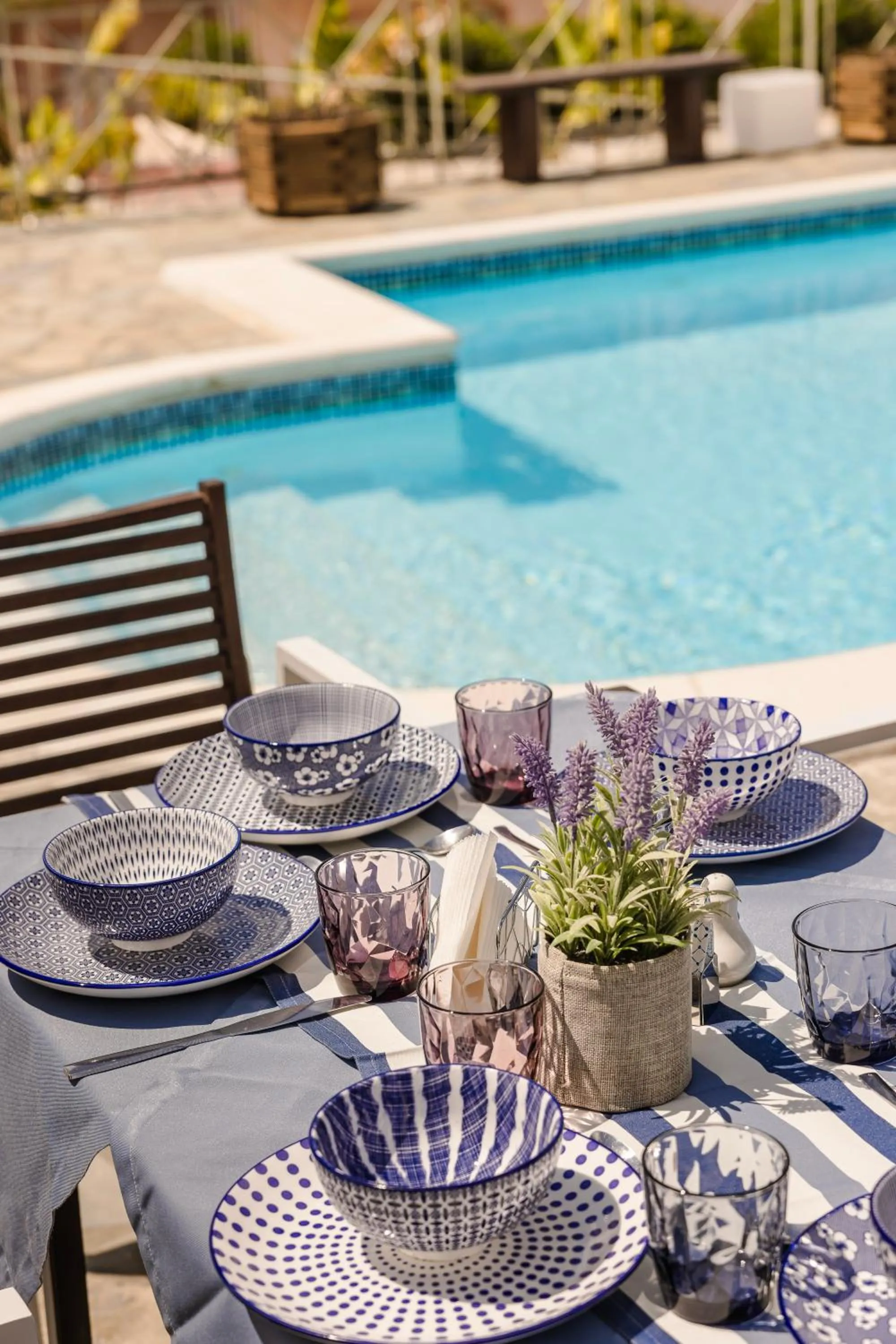 Breakfast in Panorama Fanari studios and apartments