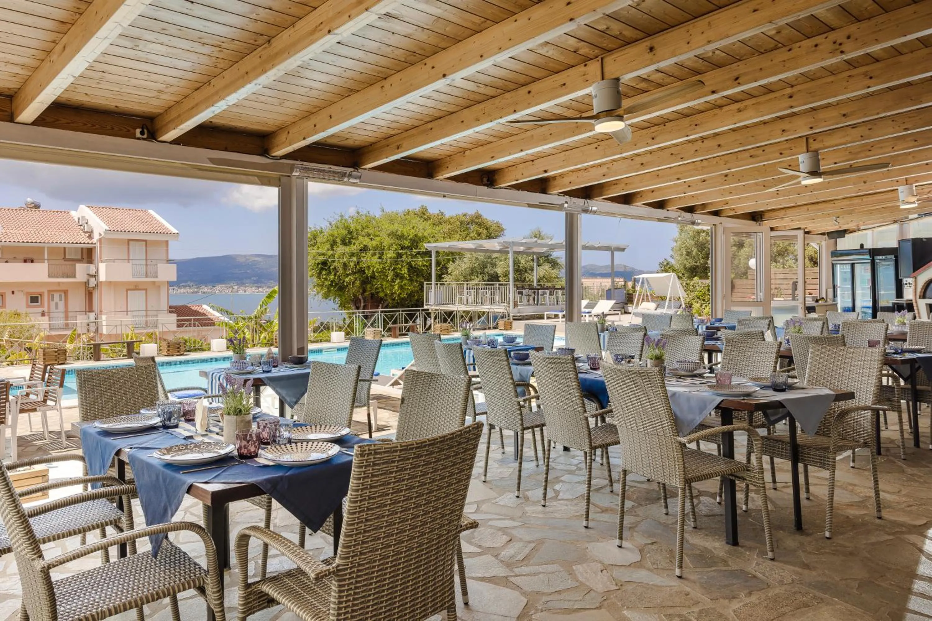 Breakfast in Panorama Fanari studios and apartments