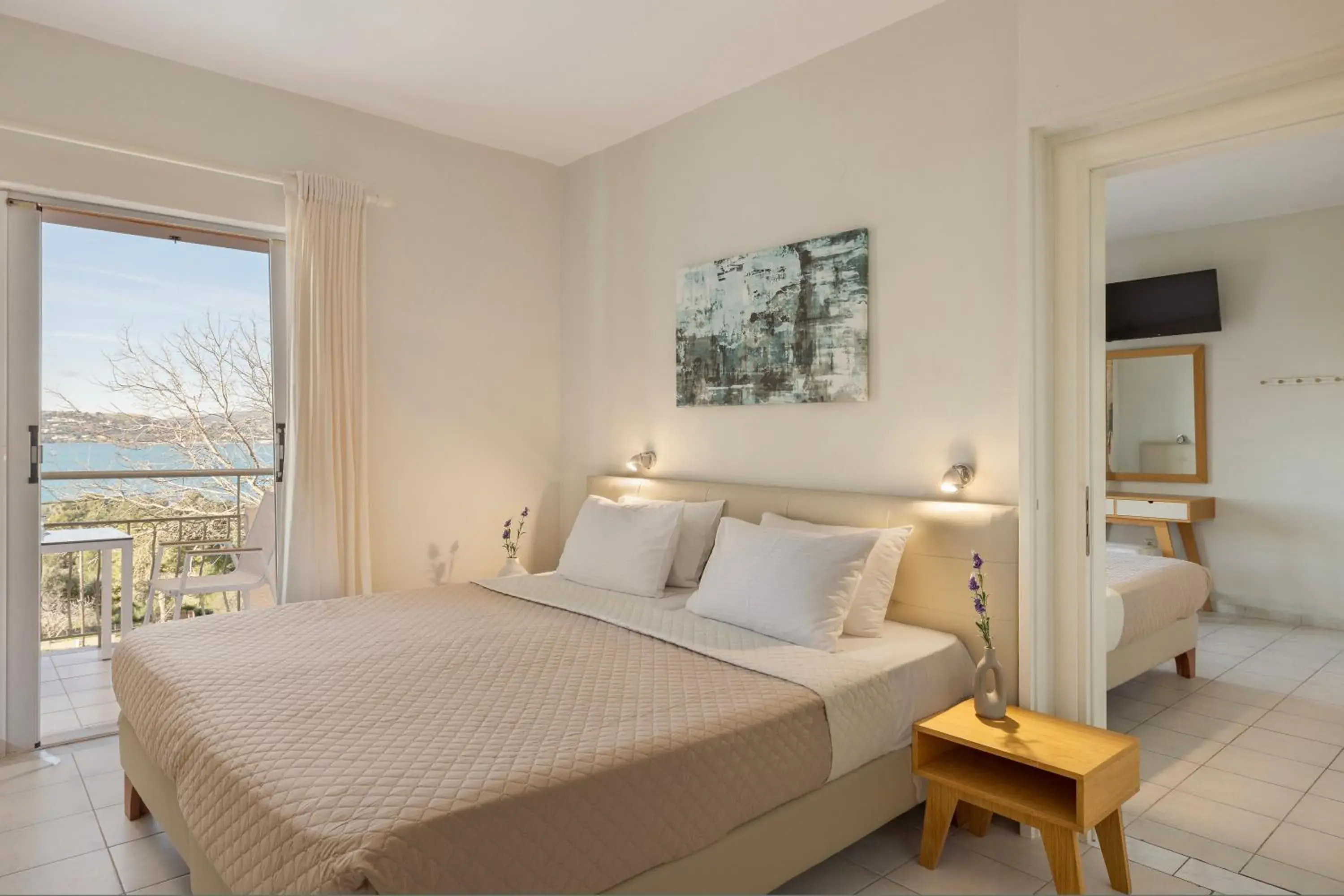 Two-Bedroom Apartment with Sea View in Panorama Fanari studios and apartments Two-Bedroom Apartment with Sea View in Panorama Fanari studios and apartments