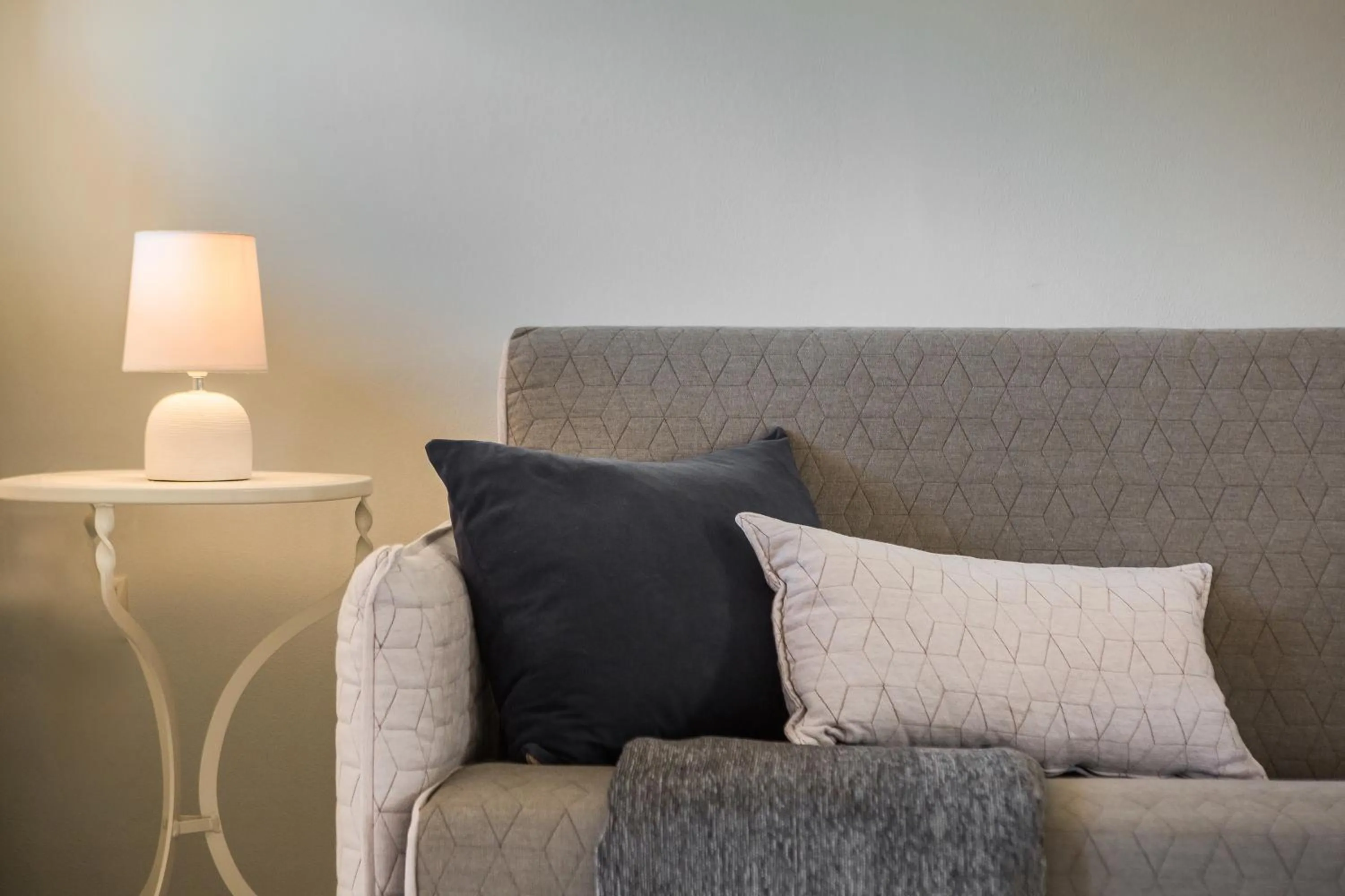 Living room in Panorama Fanari studios and apartments