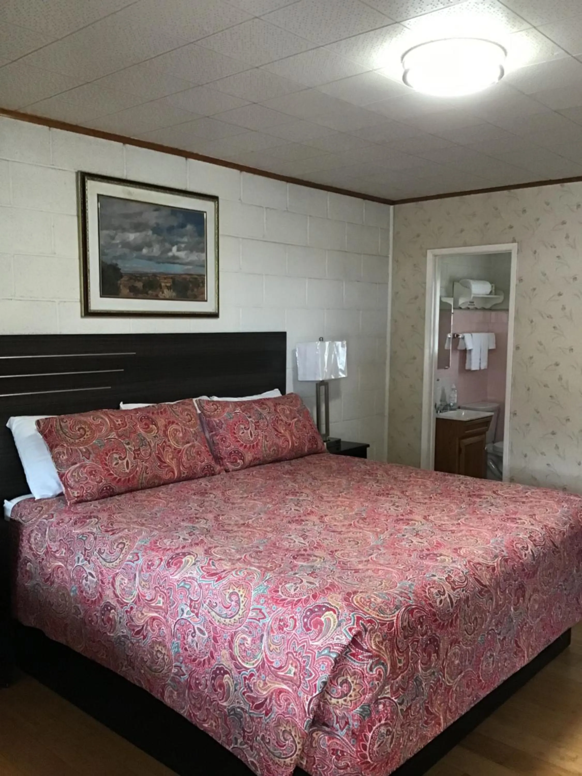 Bed in Starlight Motel