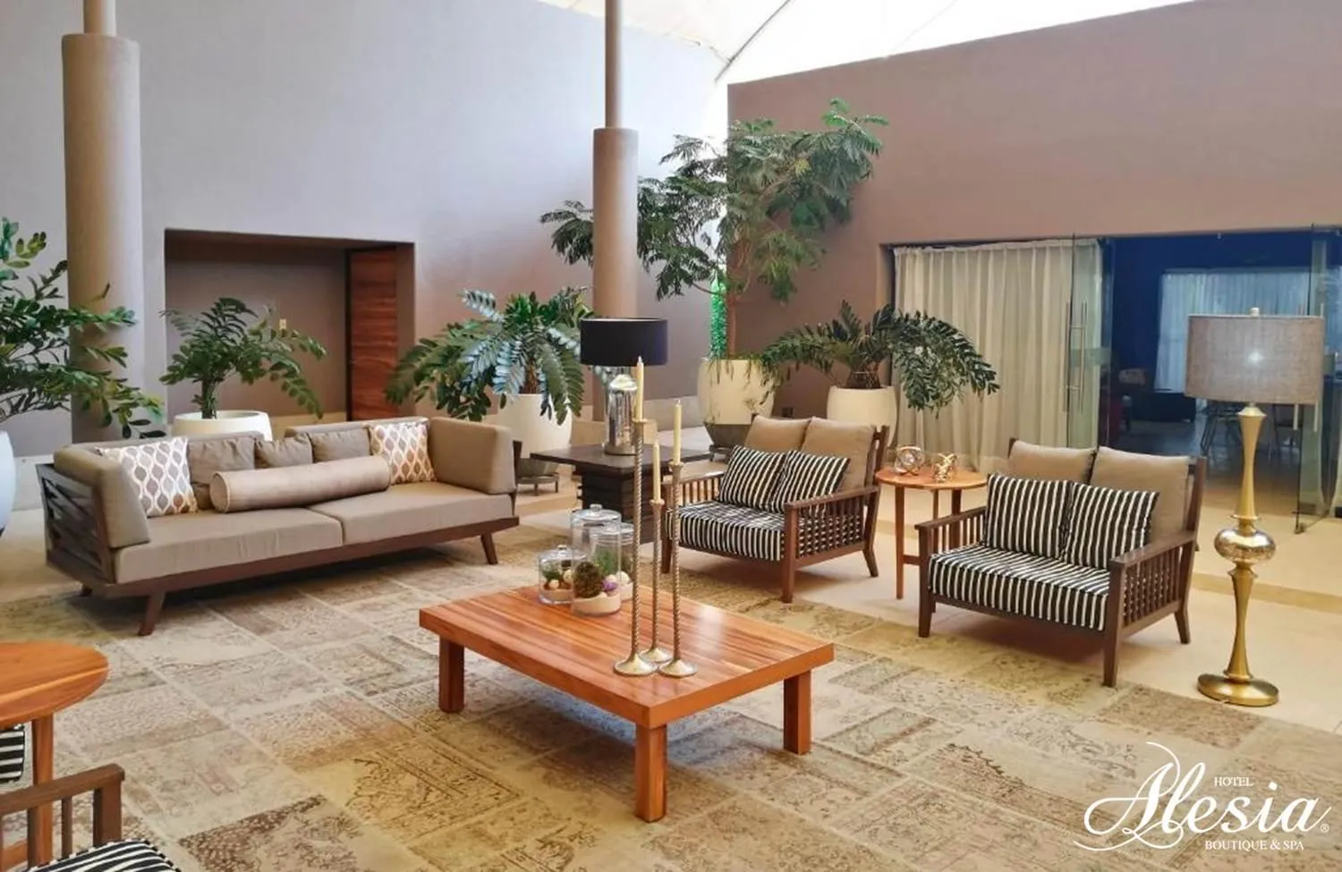 Lobby or reception in Alesia - Boutique Hotel & Spa