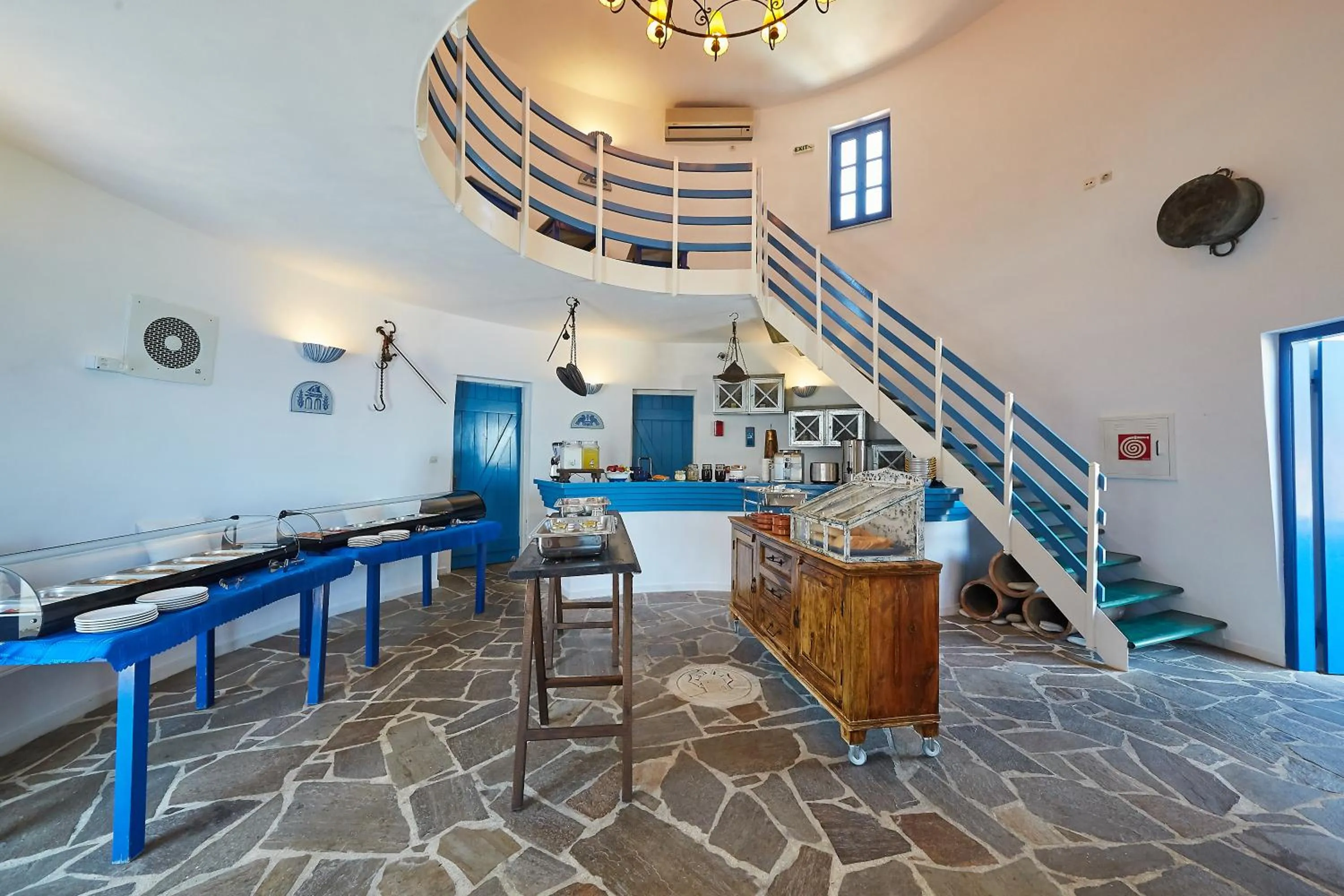 Buffet breakfast in Kerame Studios & Apartments