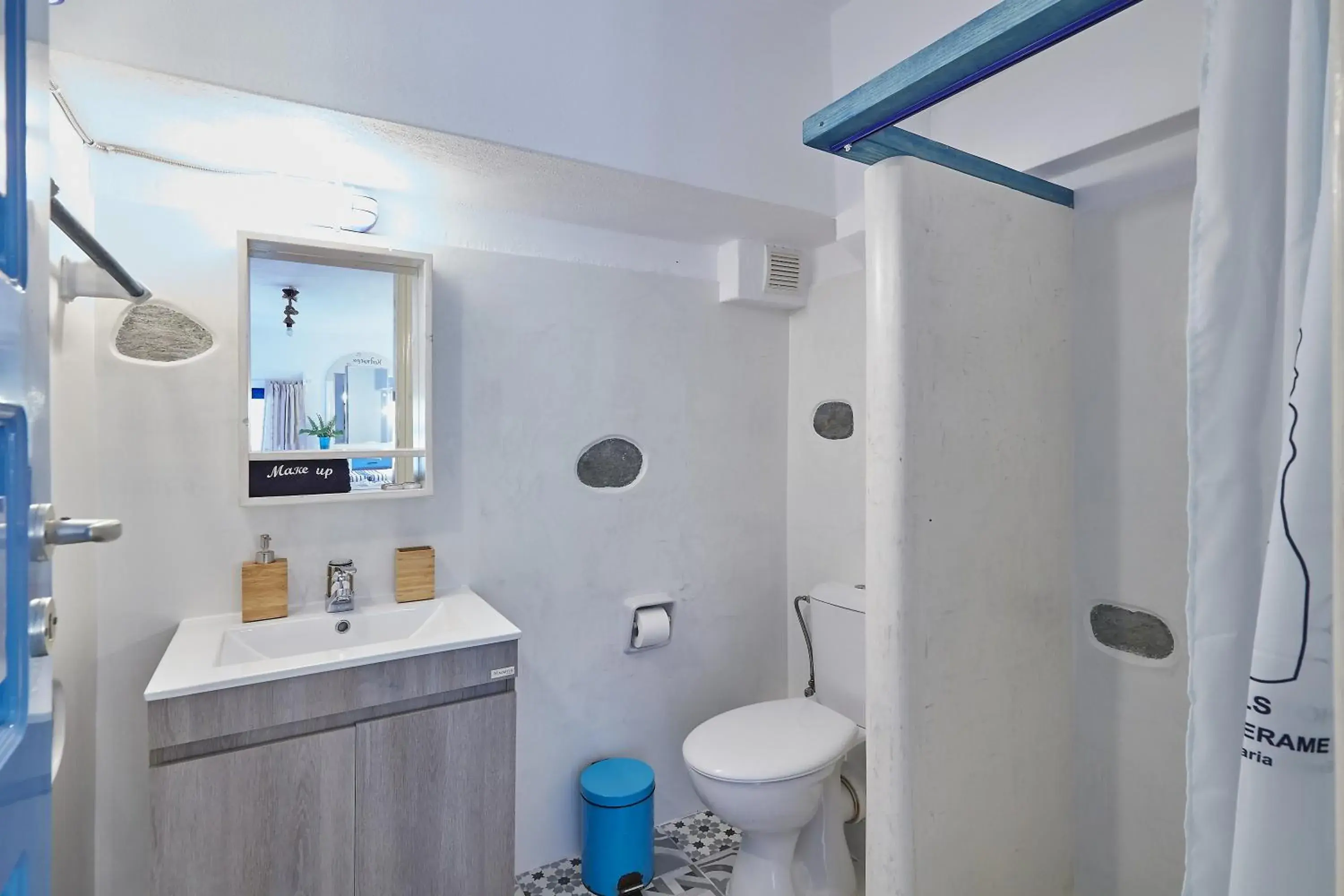 Twin Room with Terrace in Kerame Studios & Apartments Twin Room with Terrace in Kerame Studios & Apartments