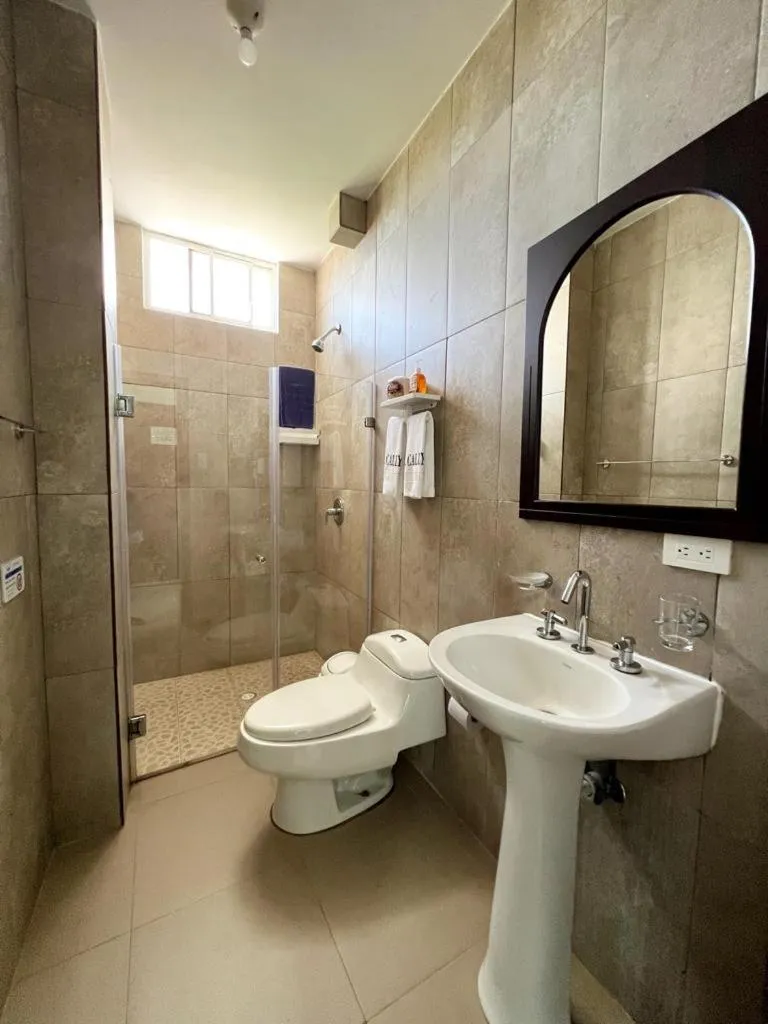 Bathroom in Hotel Cally