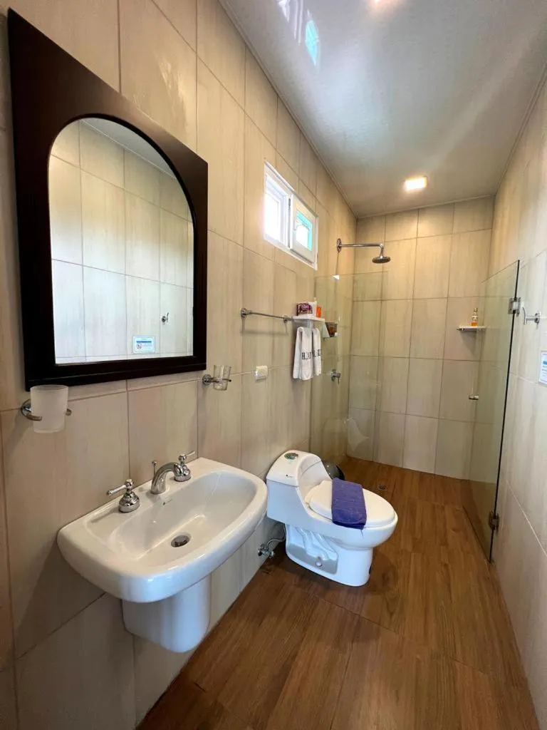 Bathroom in Hotel Cally