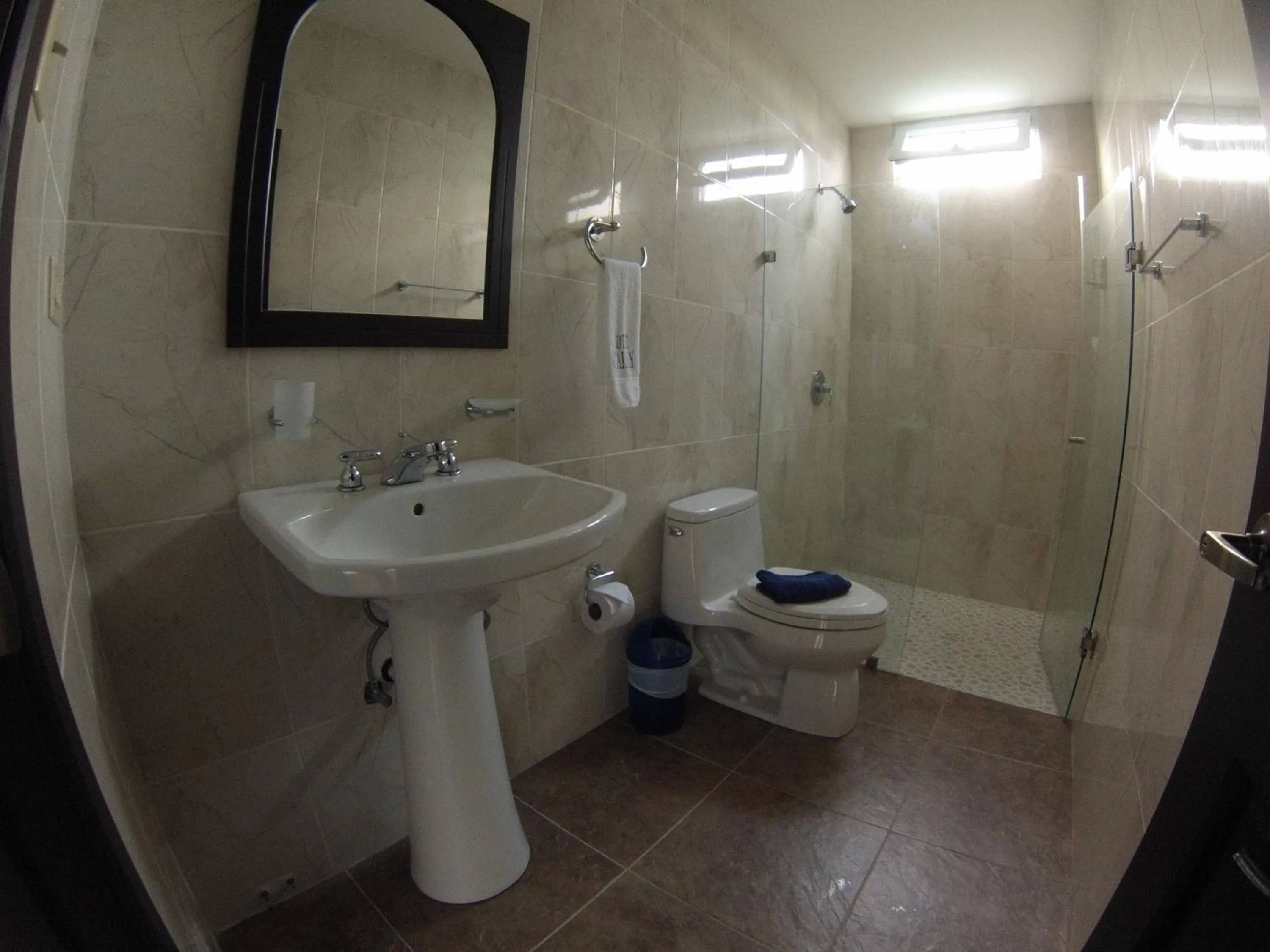 Bathroom in Hotel Cally