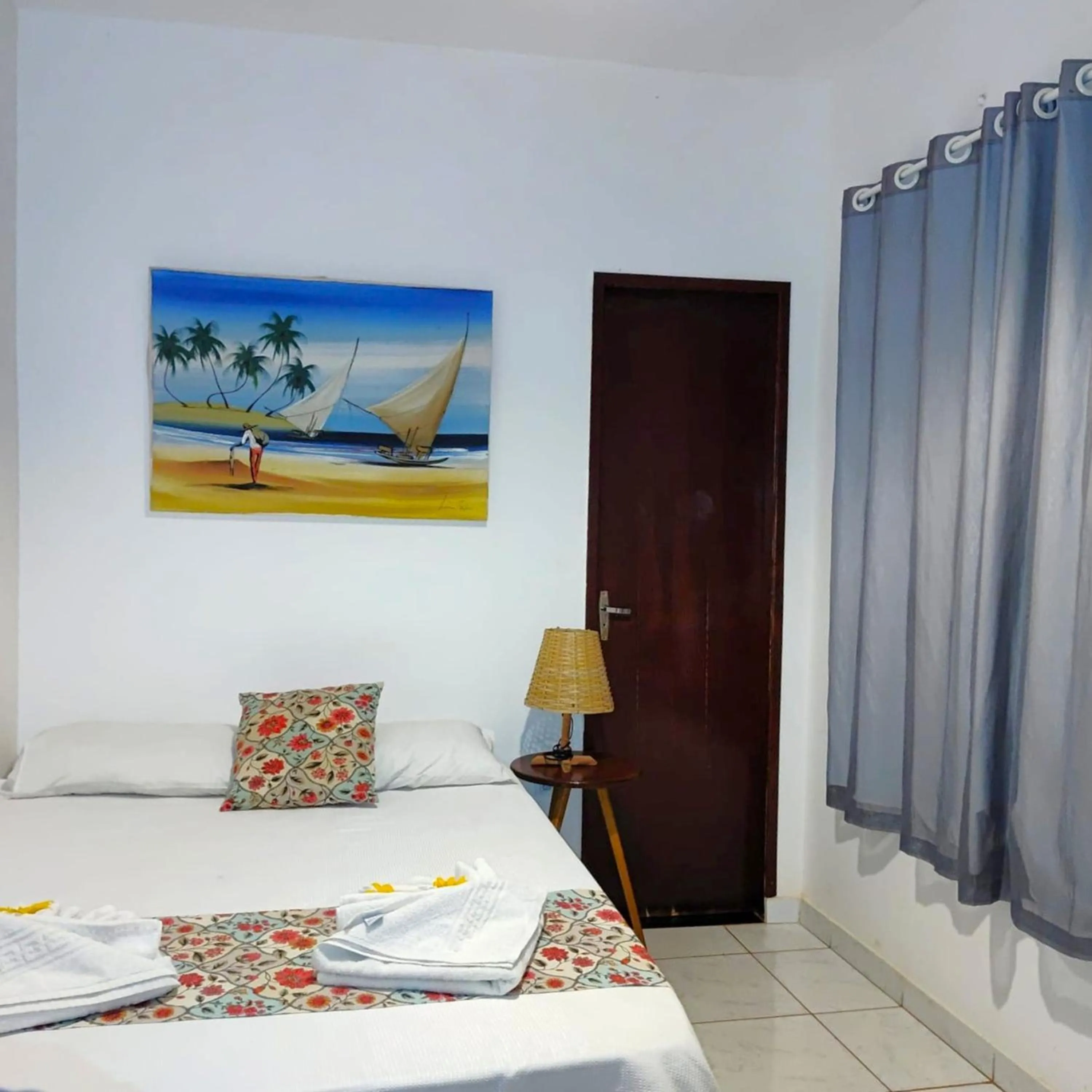 Bedroom, Bed in Pousada Ello