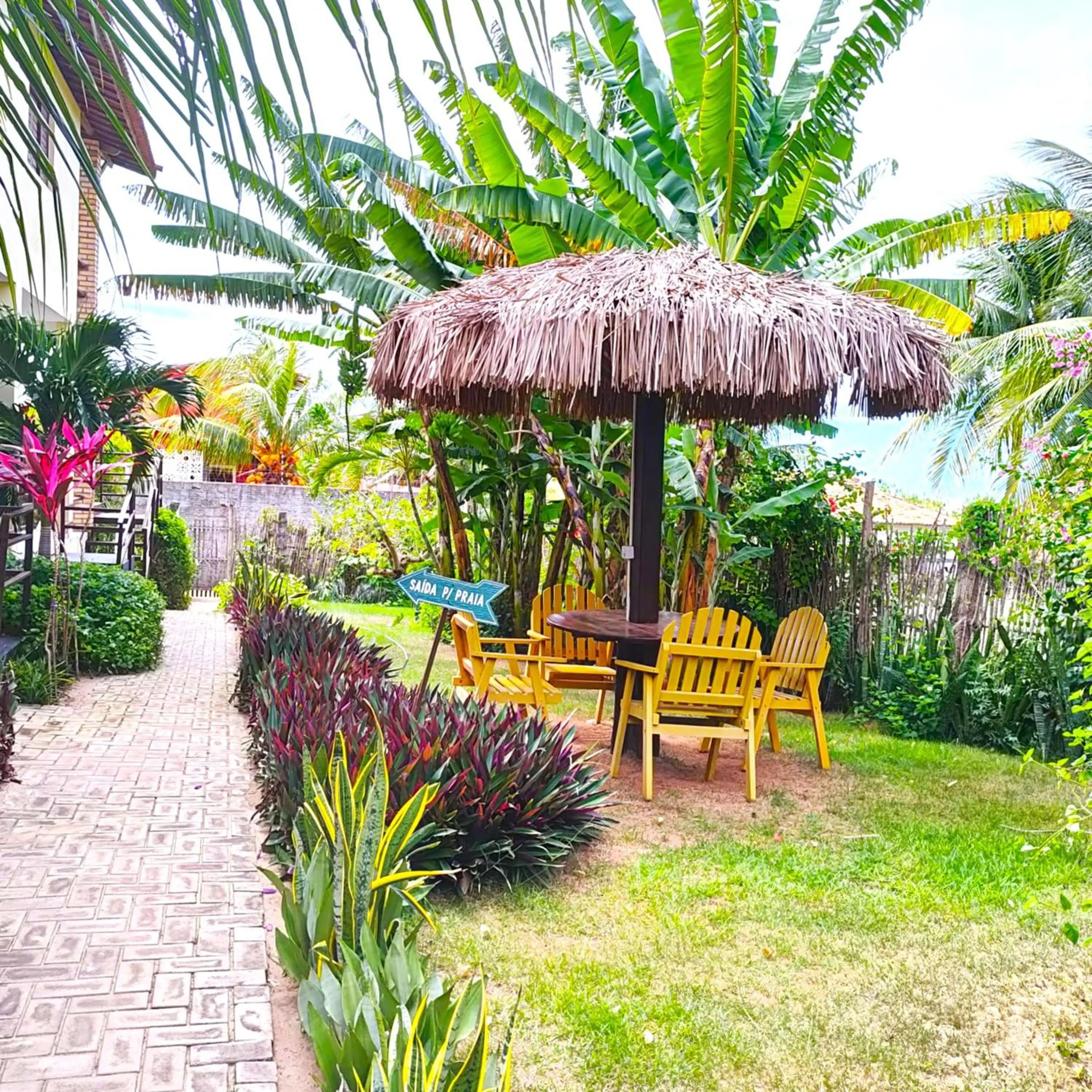 Garden in Pousada Ello