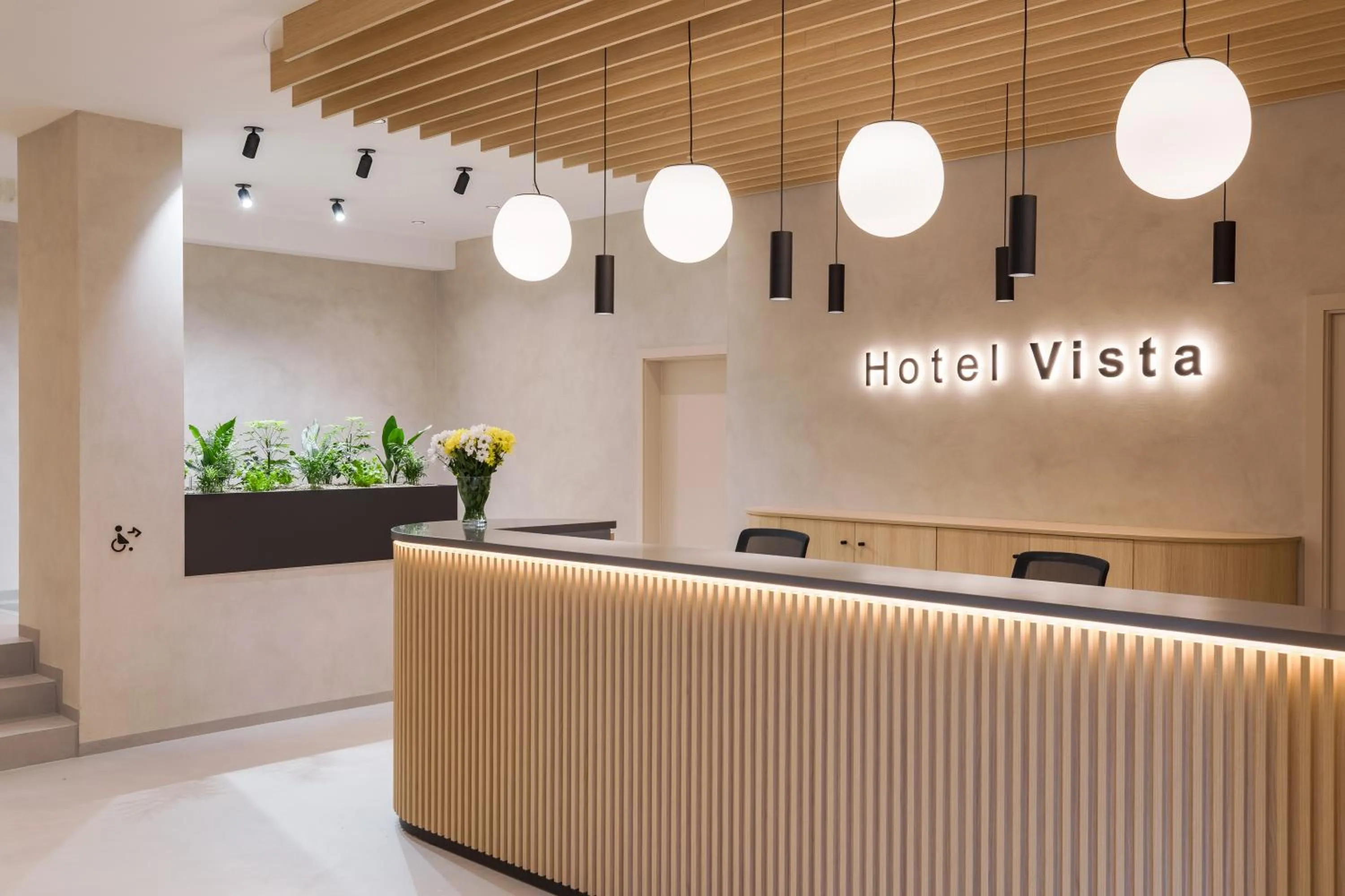 Lobby or reception in Hotel Vista