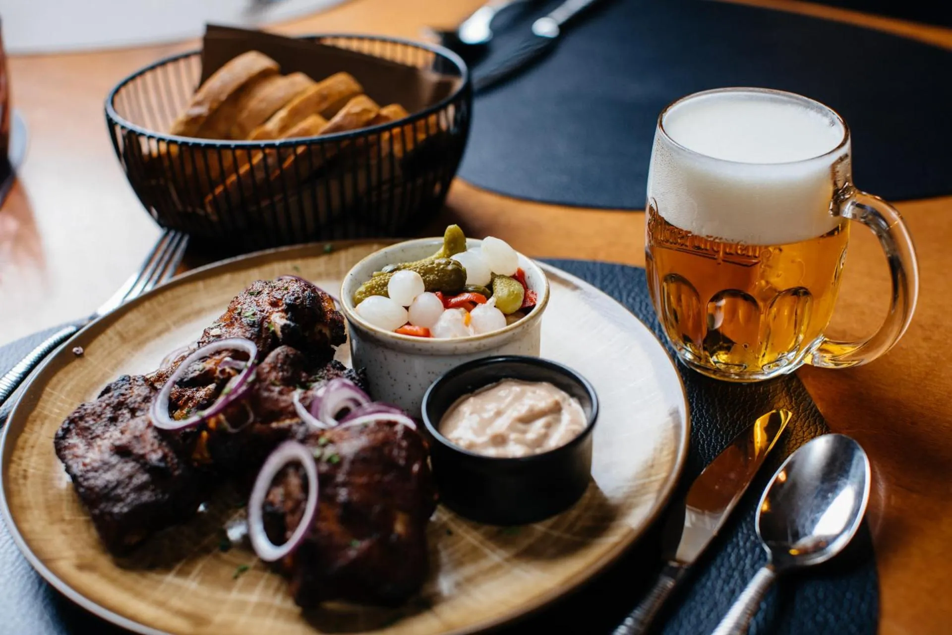 Food and drinks in Hotel Vista