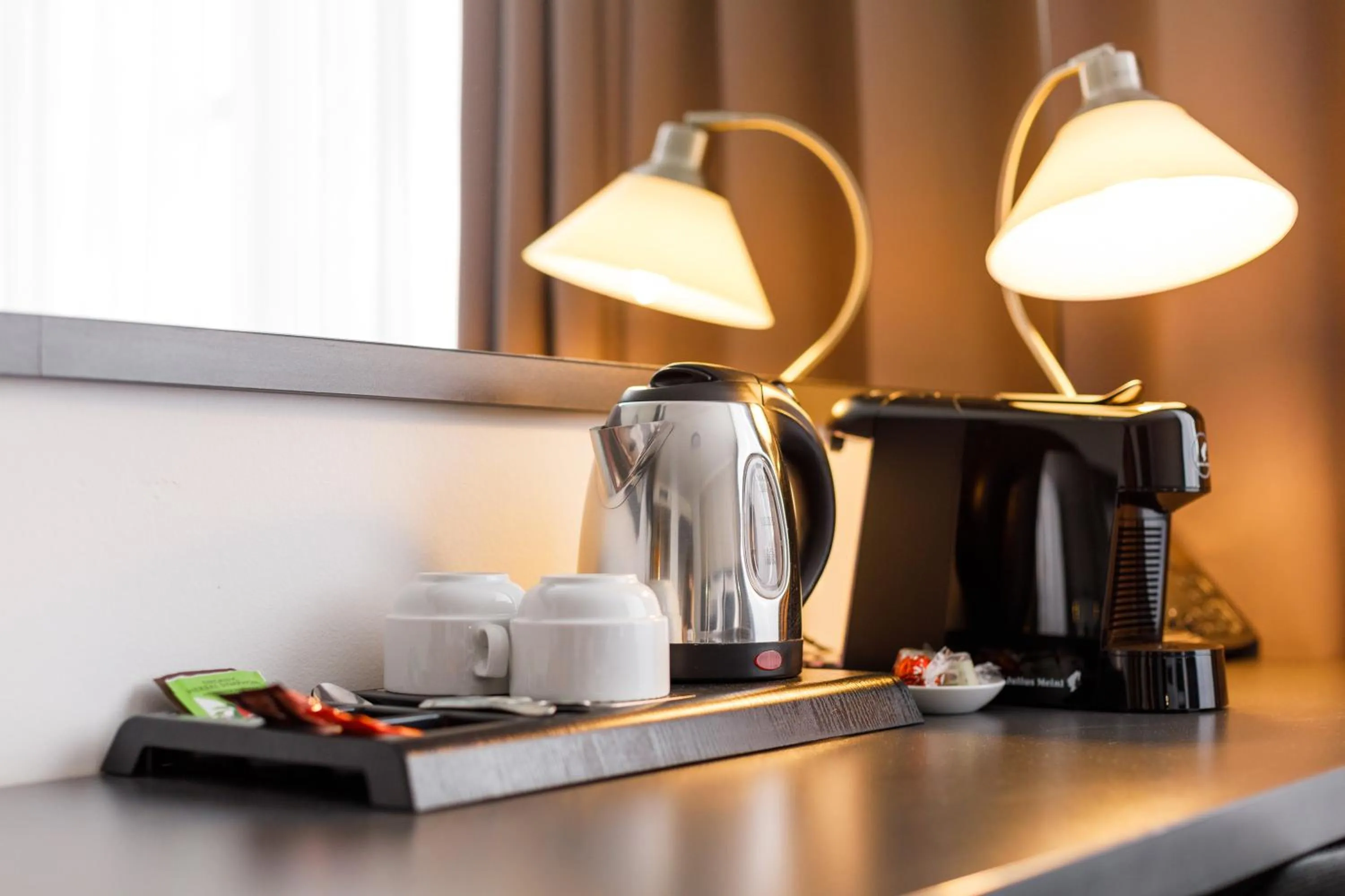 Coffee/tea facilities in Hotel Vista