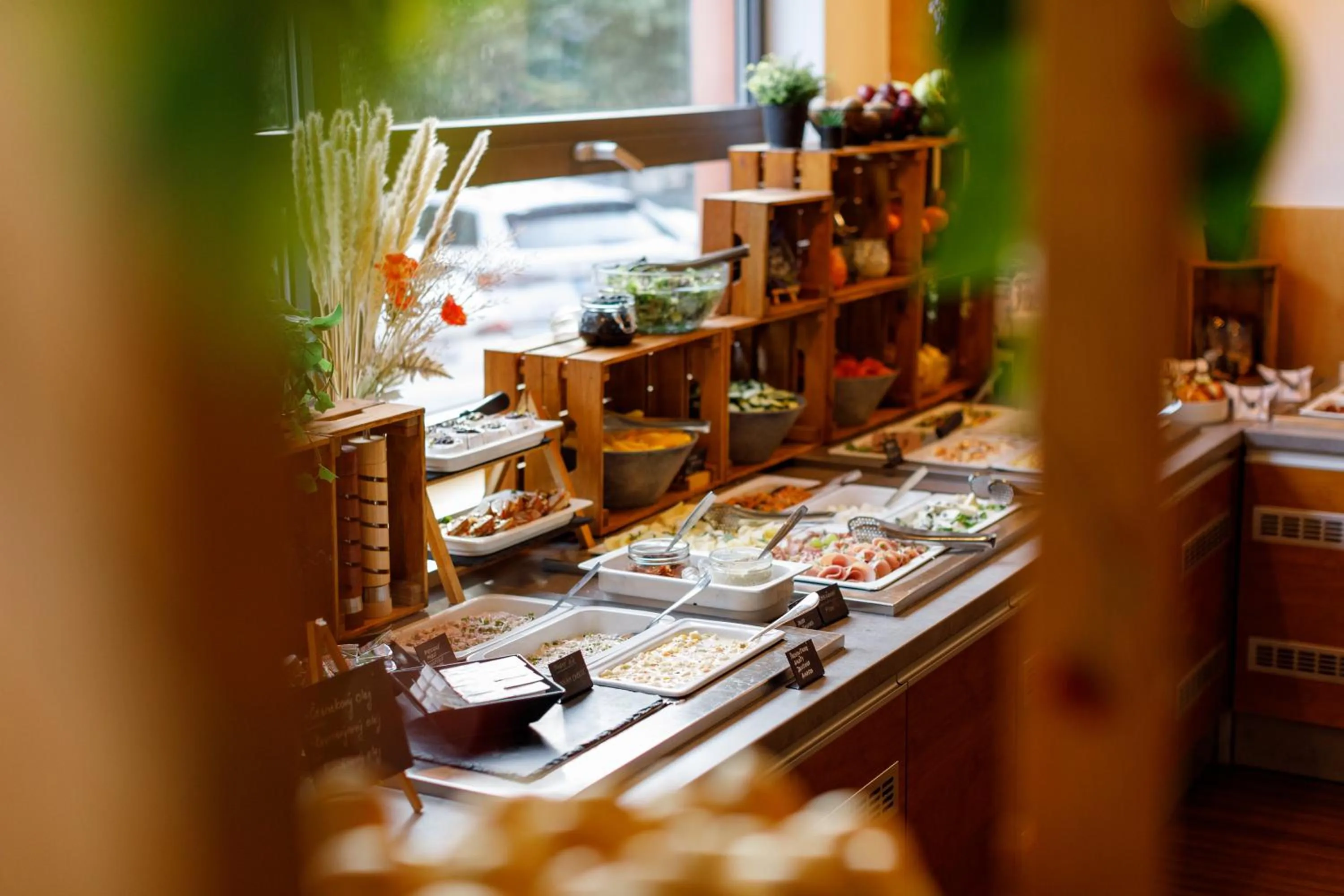 Buffet breakfast in Hotel Vista